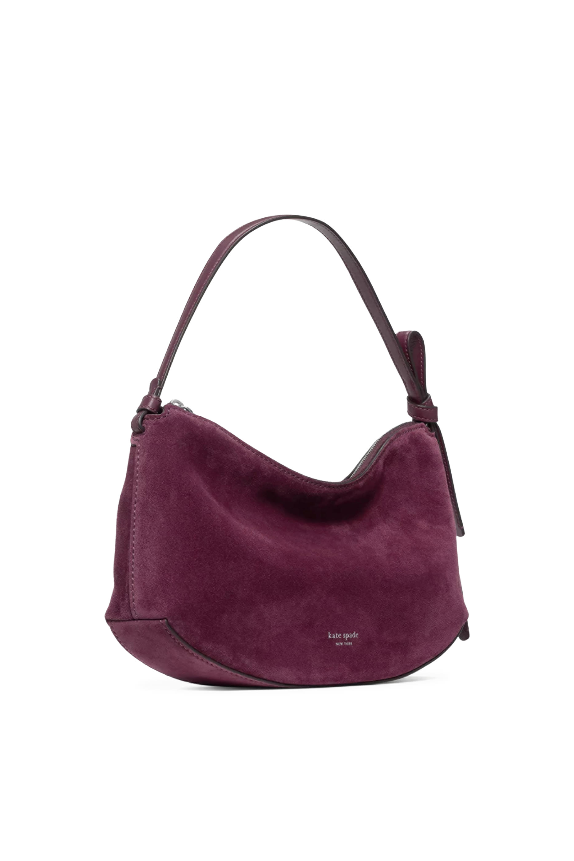 Loop Suede Shoulder Bag