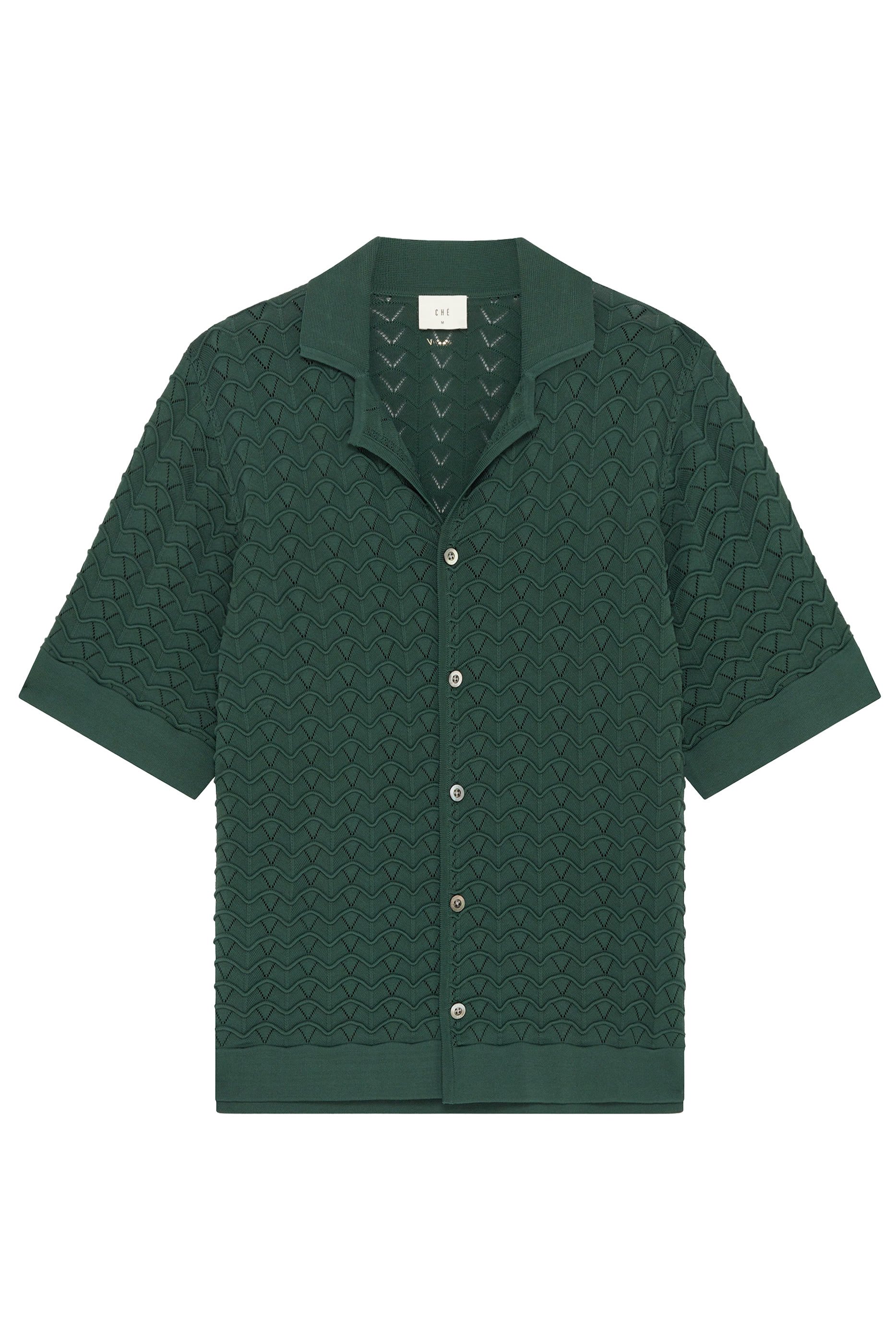 Ripple Rayon Knit Shirt