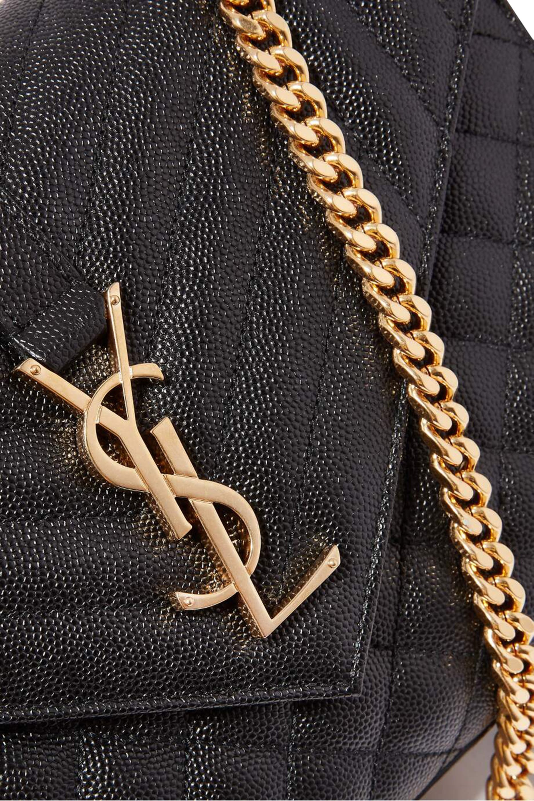 Envelope Medium Bag in Mix Matelass&eacute; Grain de Poudre Embossed Leather