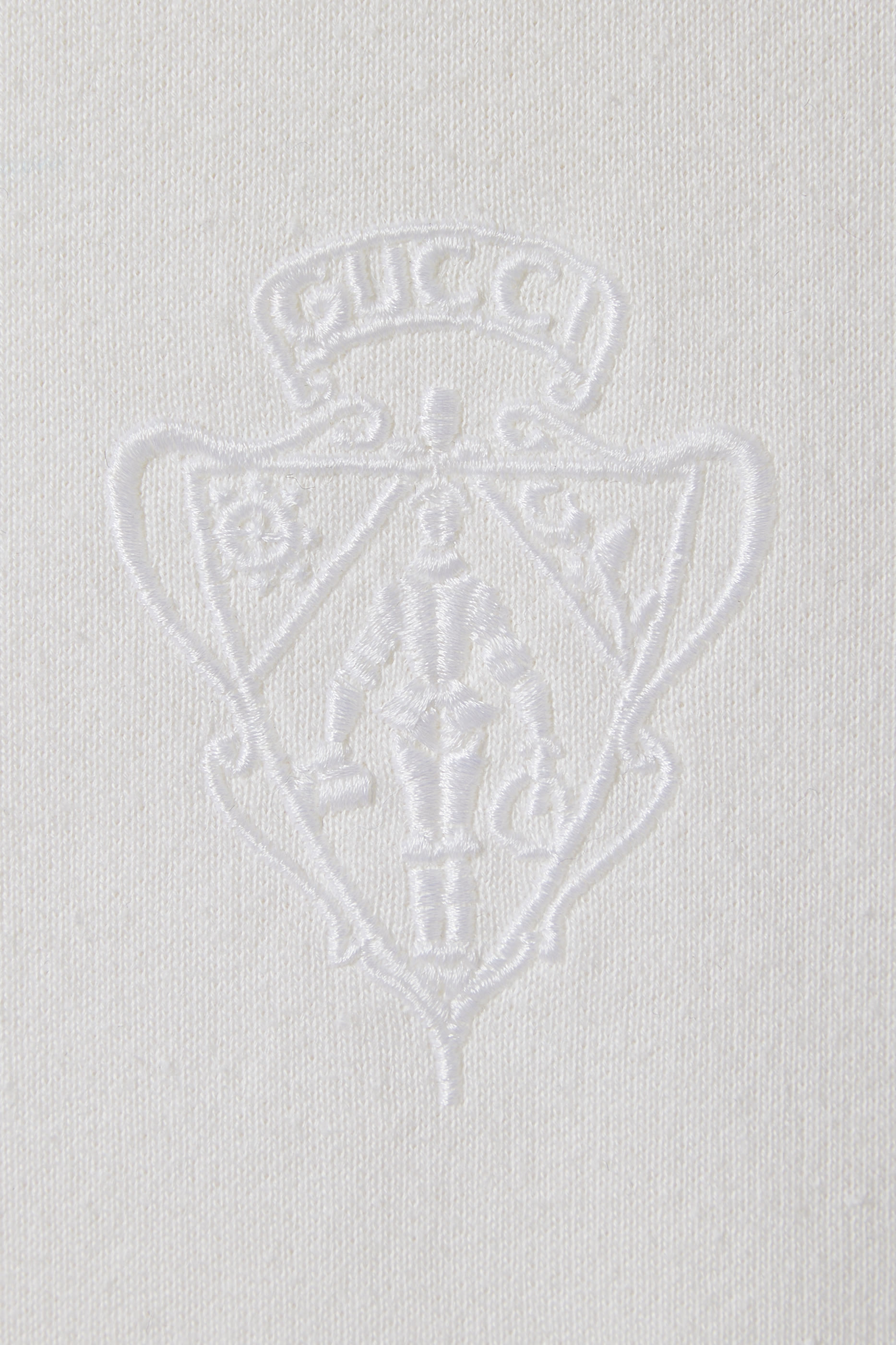 Crest Embroidery Sweatshirt