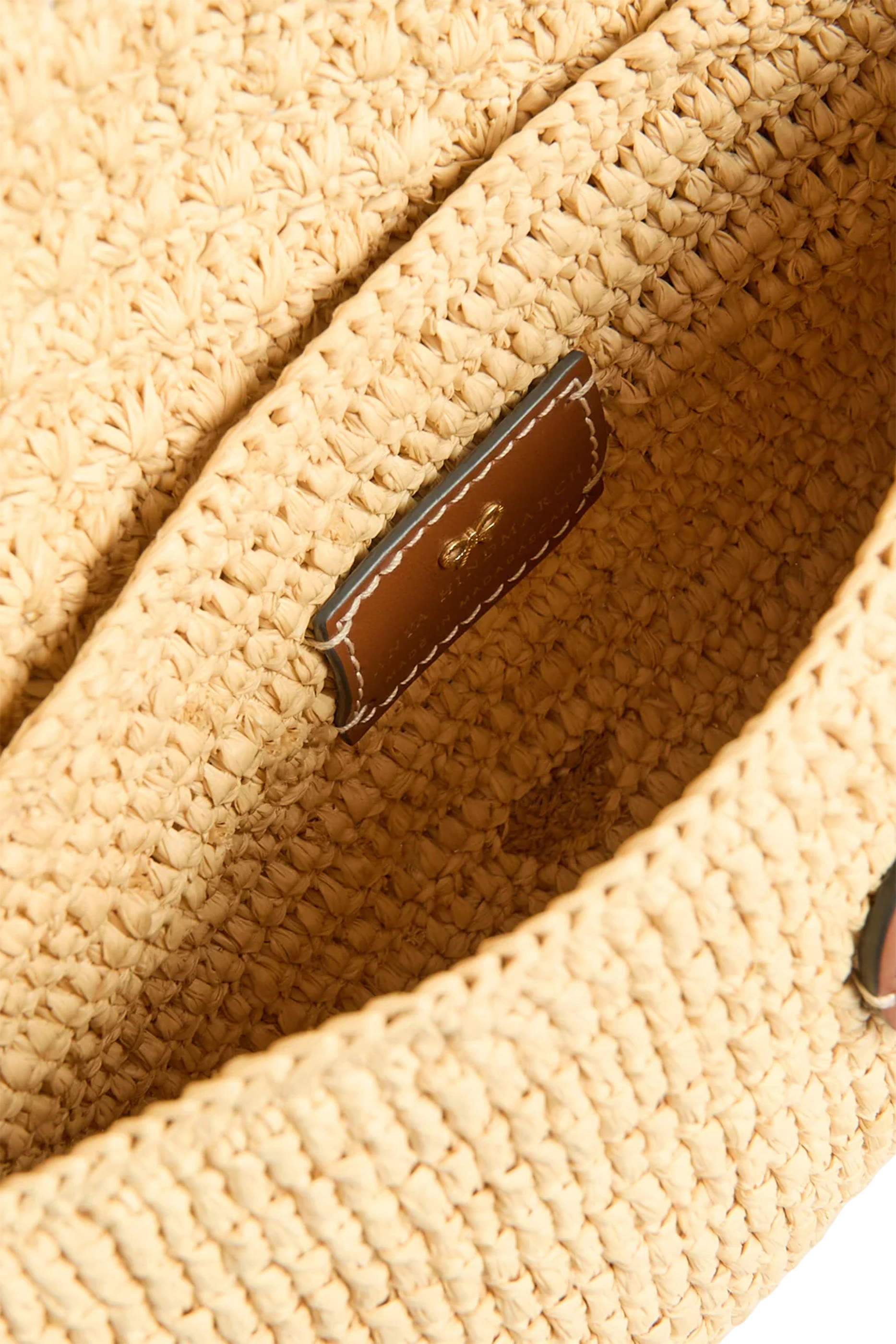 Raffia Cactus Clutch Bag