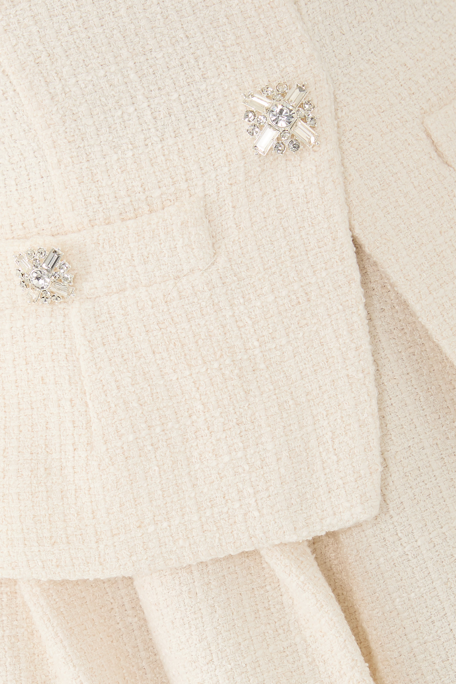 Boucle Collared Mini Dress