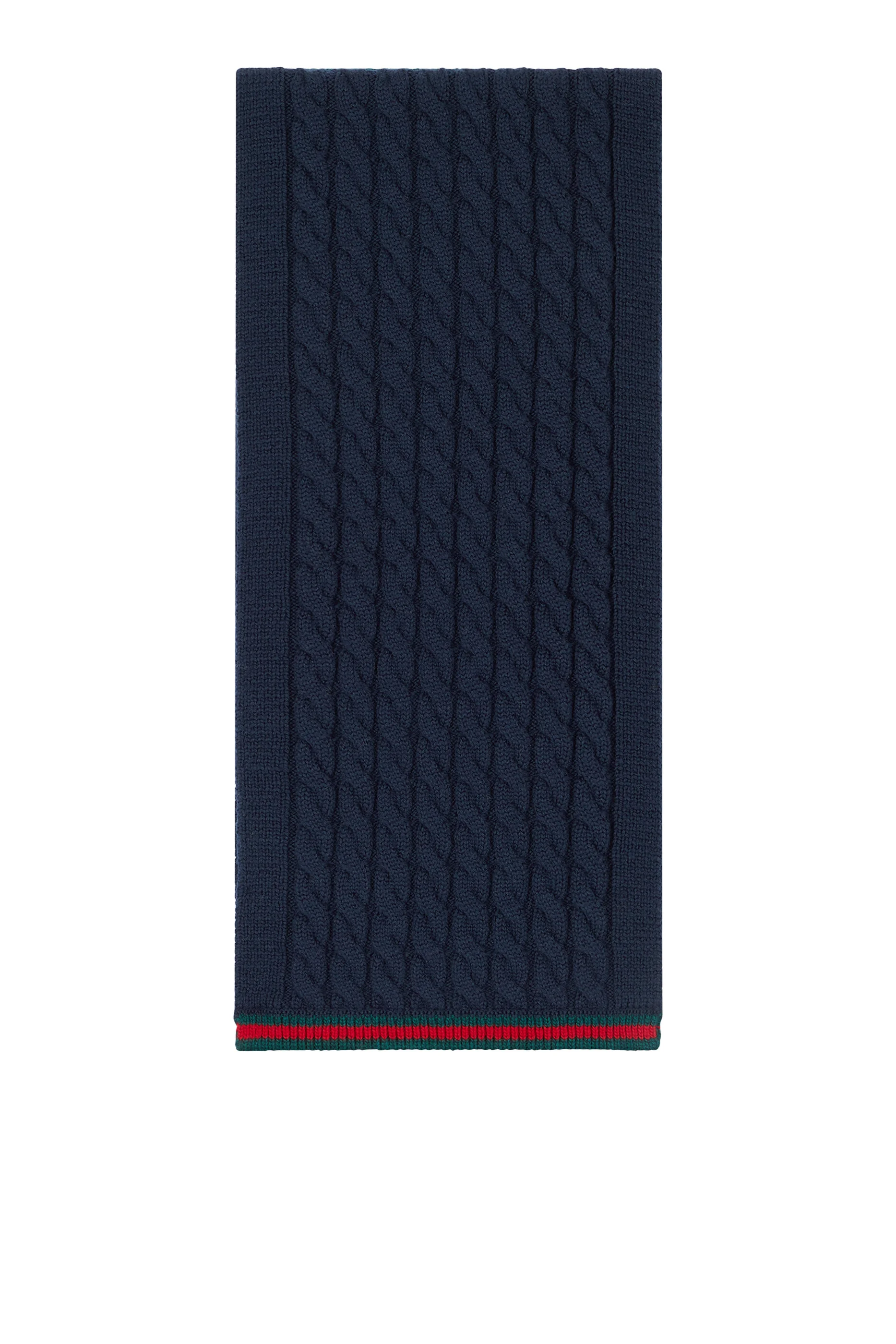 Kids Knit Wool Scarf with Web 