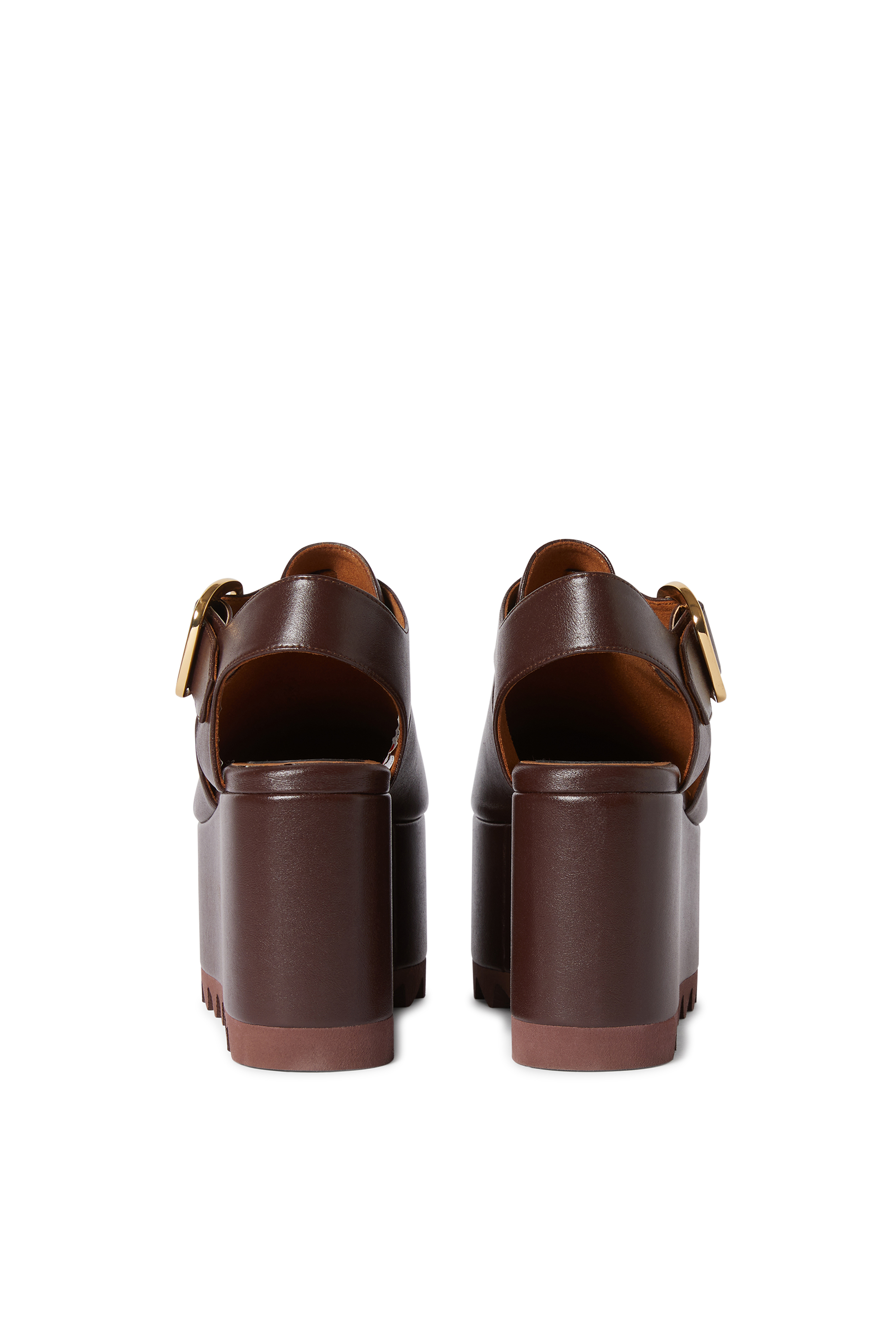 Elyse Closed-Toe T-Bar Platform Sandals