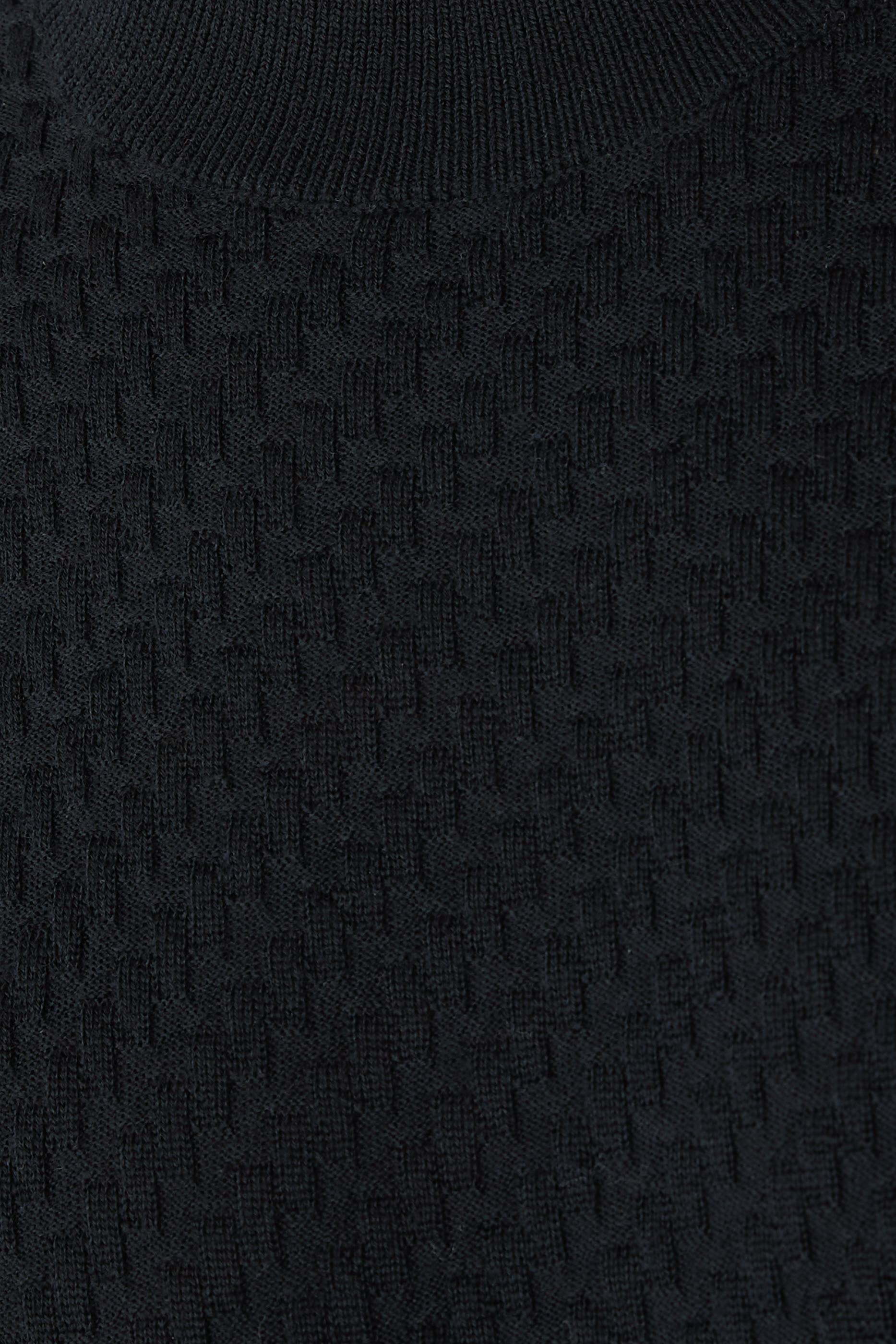 Knit Short Sleeves Herringbone T-Shirt