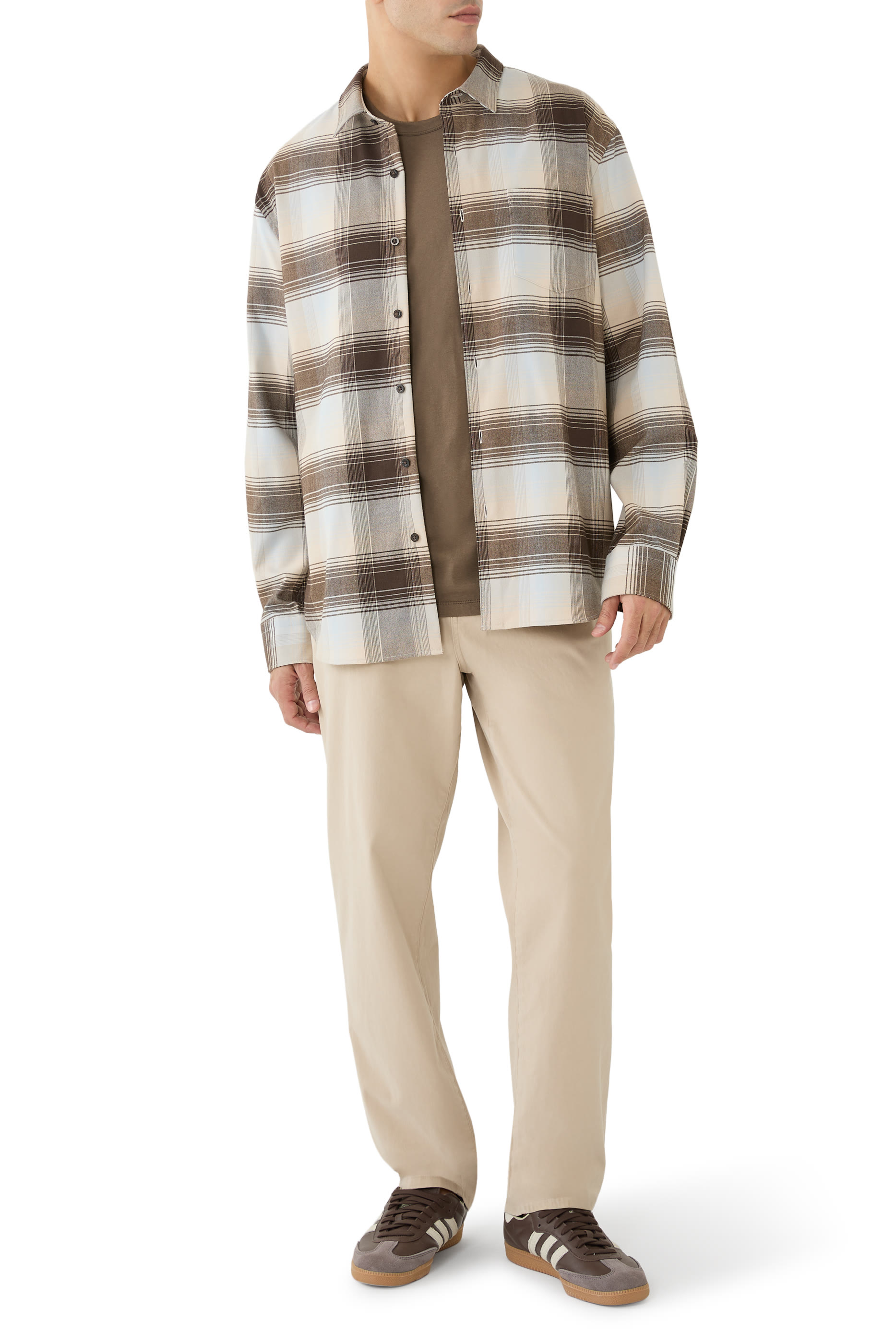 Heavy Luxe Jersey Crew T-Shirt