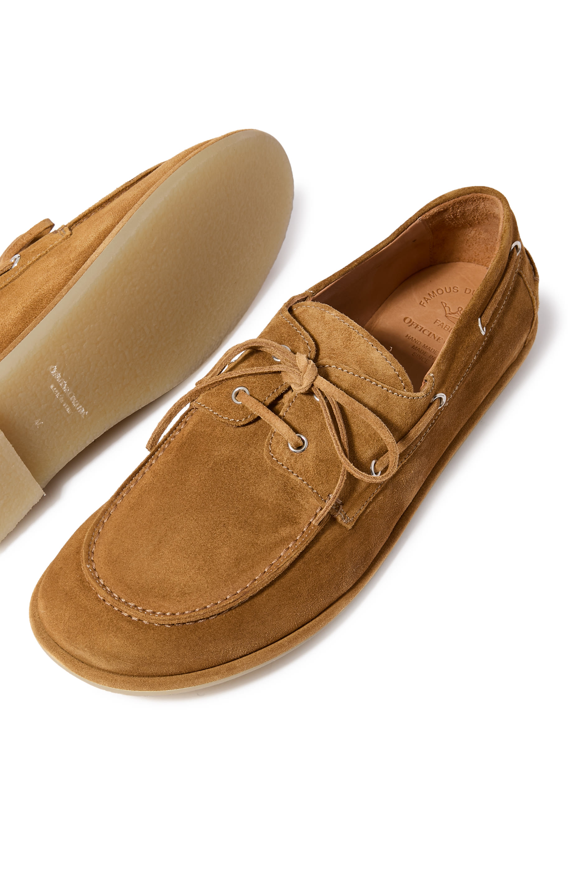 Suede Boat Shoes 