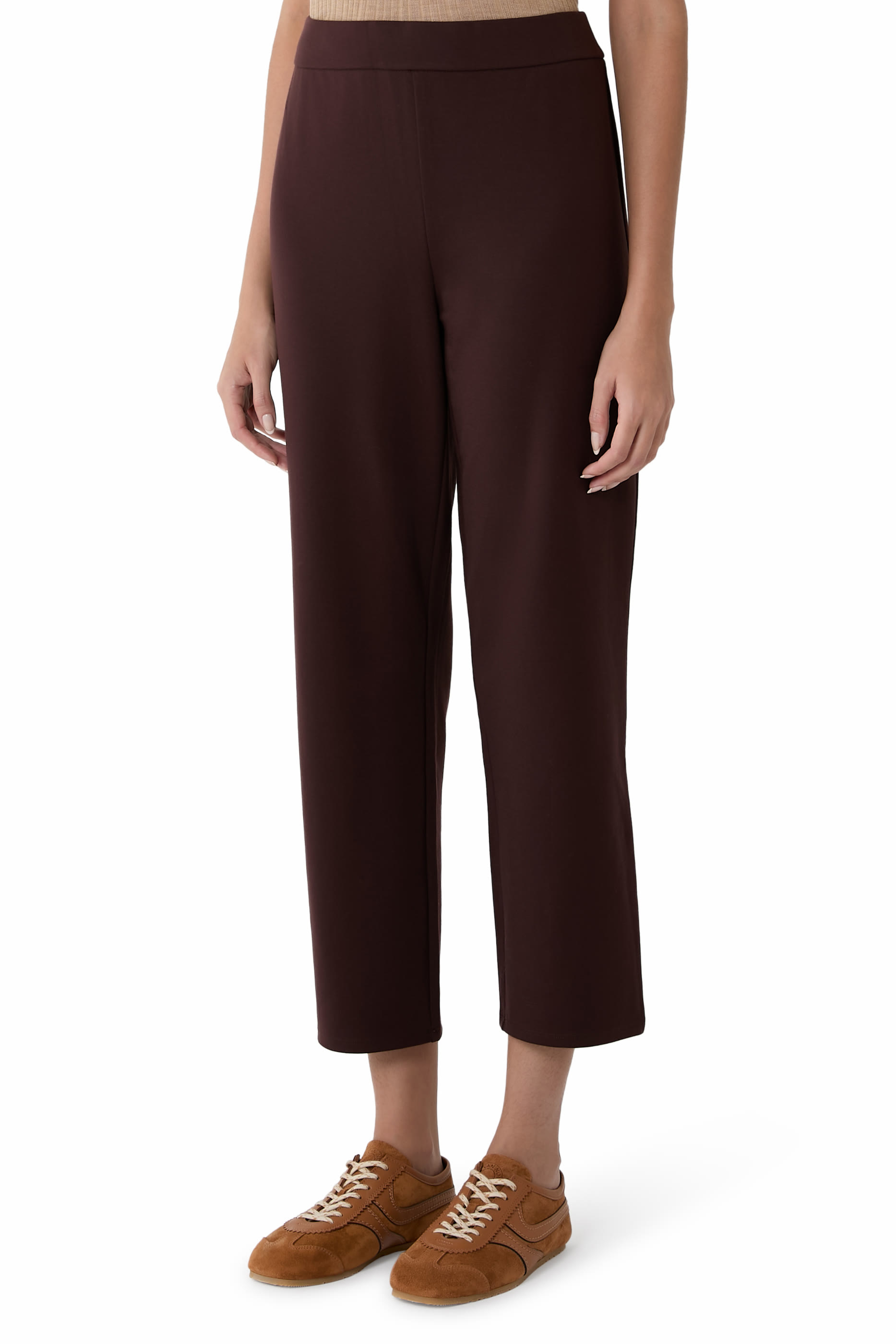 Washable Flex Ponte Straight Pants