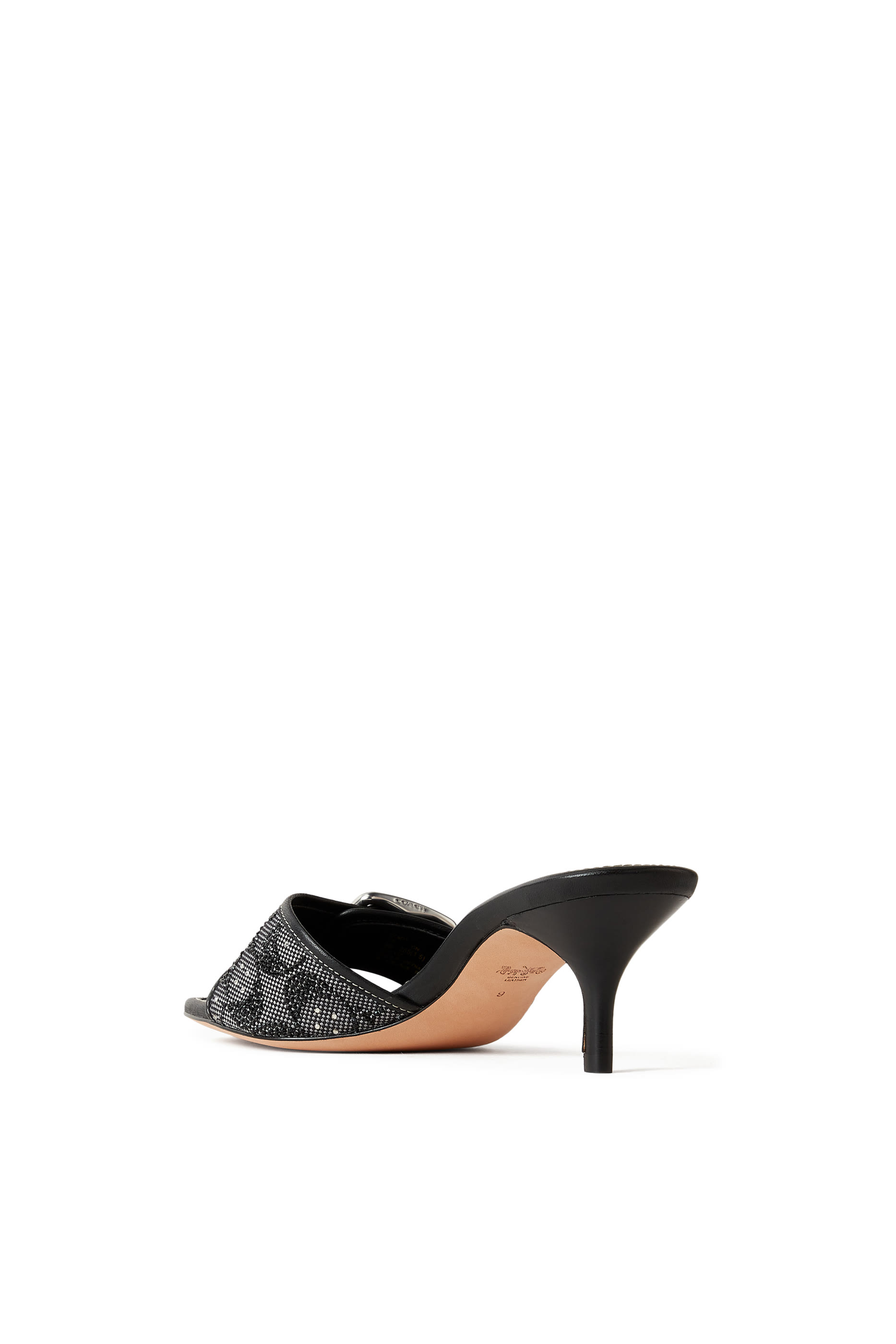  Margot 55 Sandals in Crystal Signature Jacquard