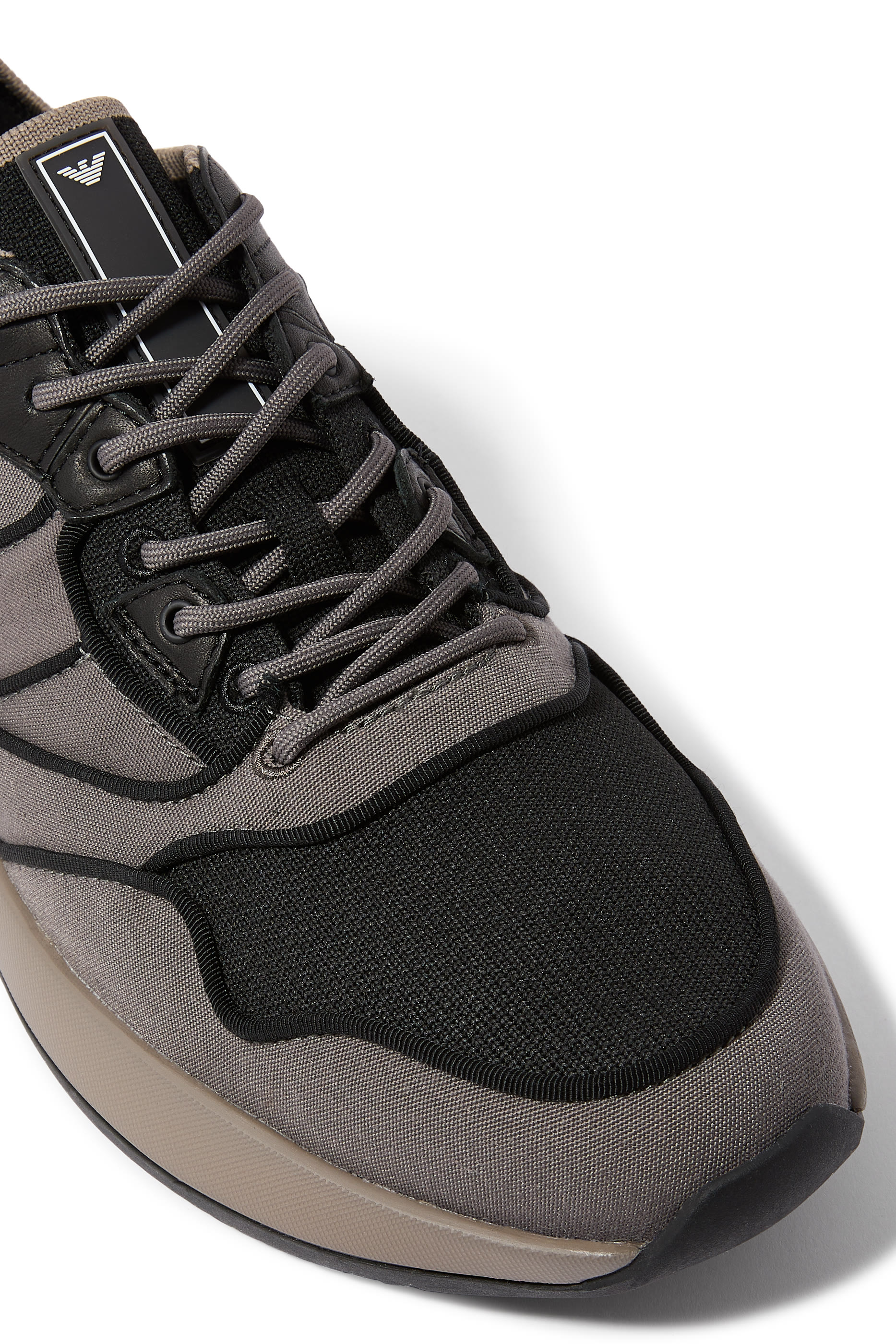 Lace-Up Chunky Sole Sneakers 