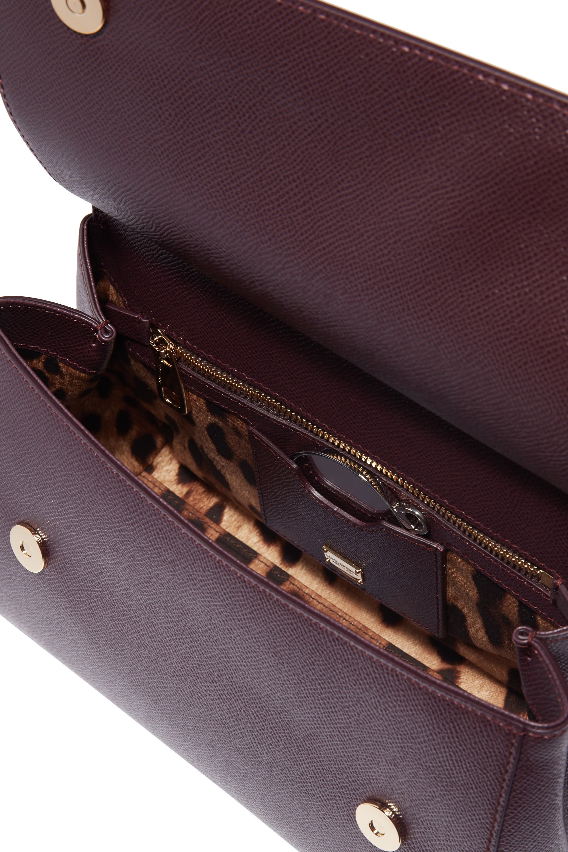 Large Dauphine Calfskin Sicily Bag