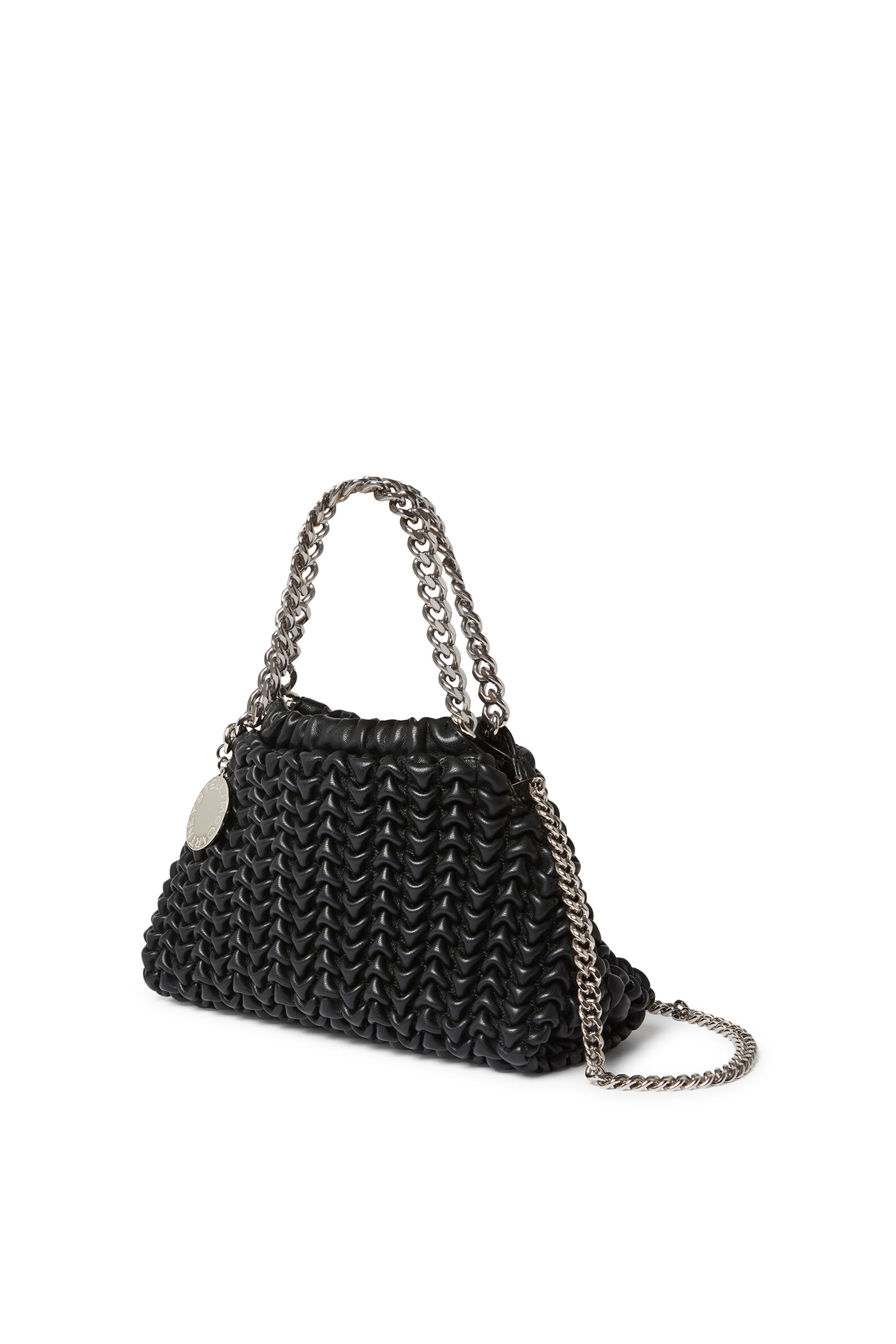 Falabella Popcorn Drawstring Crossbody Bag