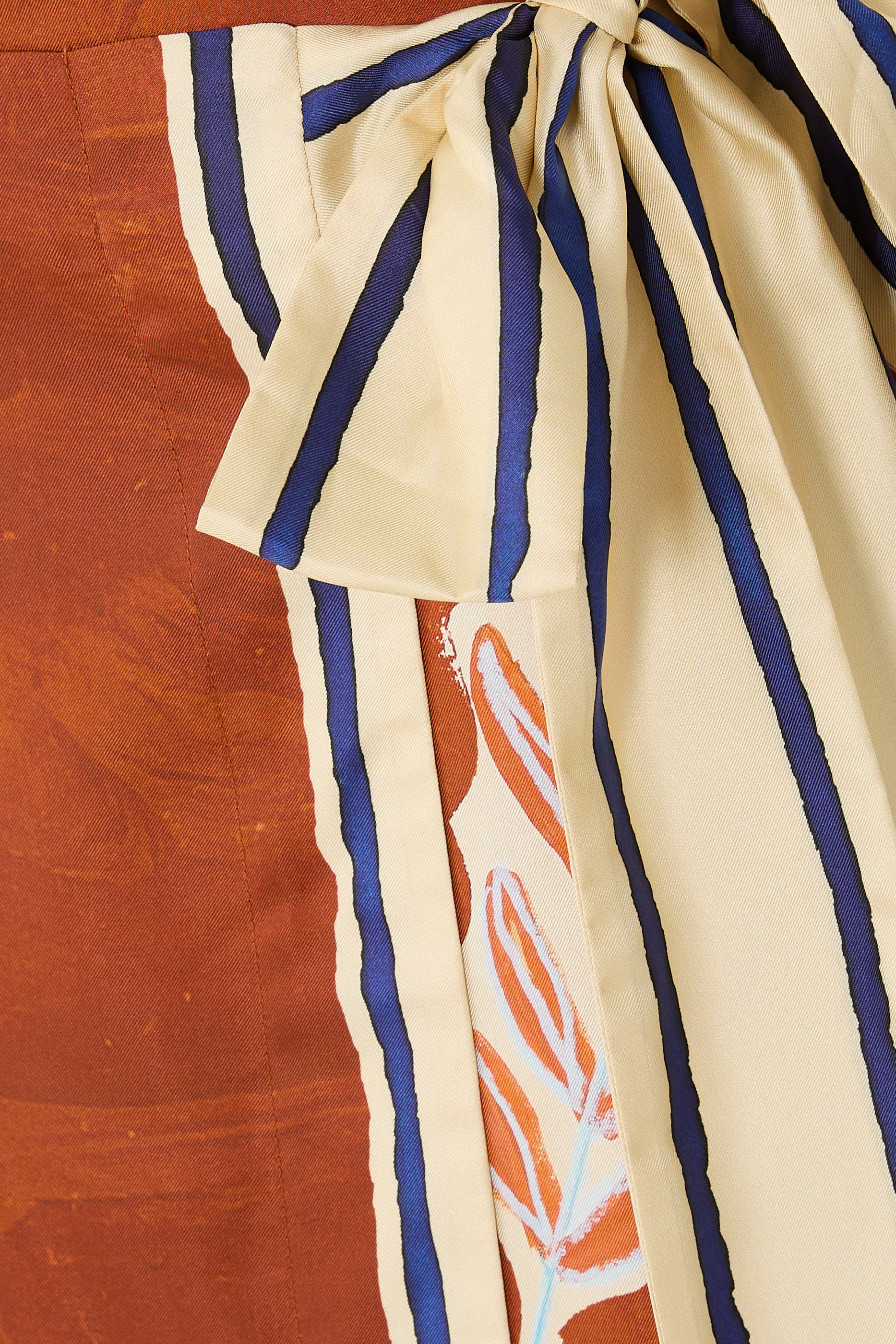 Soleil D'Amour Silk Sarong Skirt