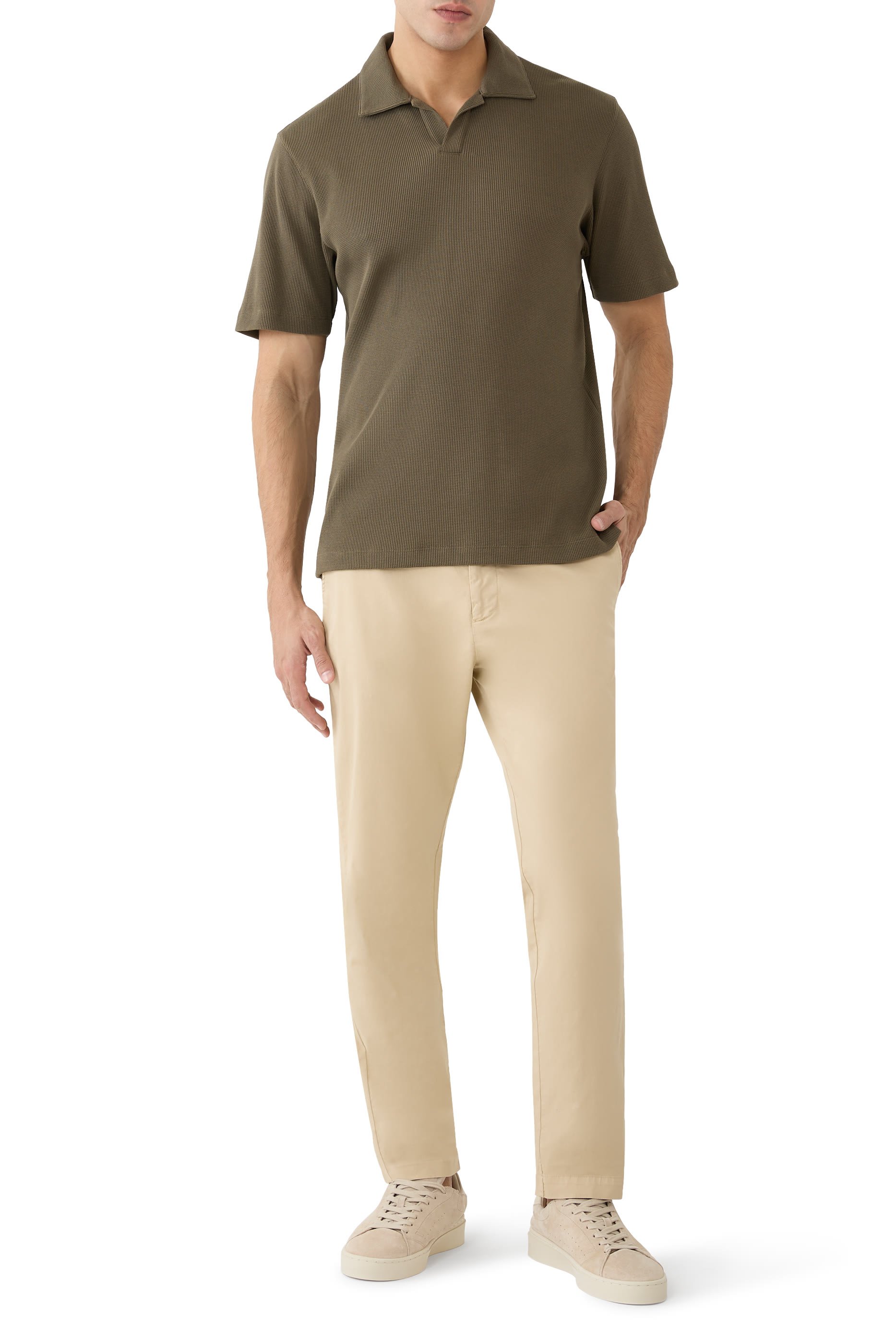 Slim-Fit Chino Trousers