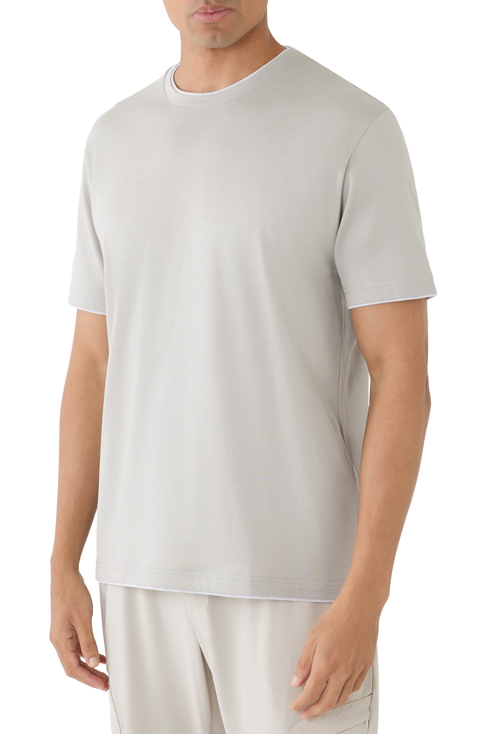 Crewneck Cotton T-Shirt