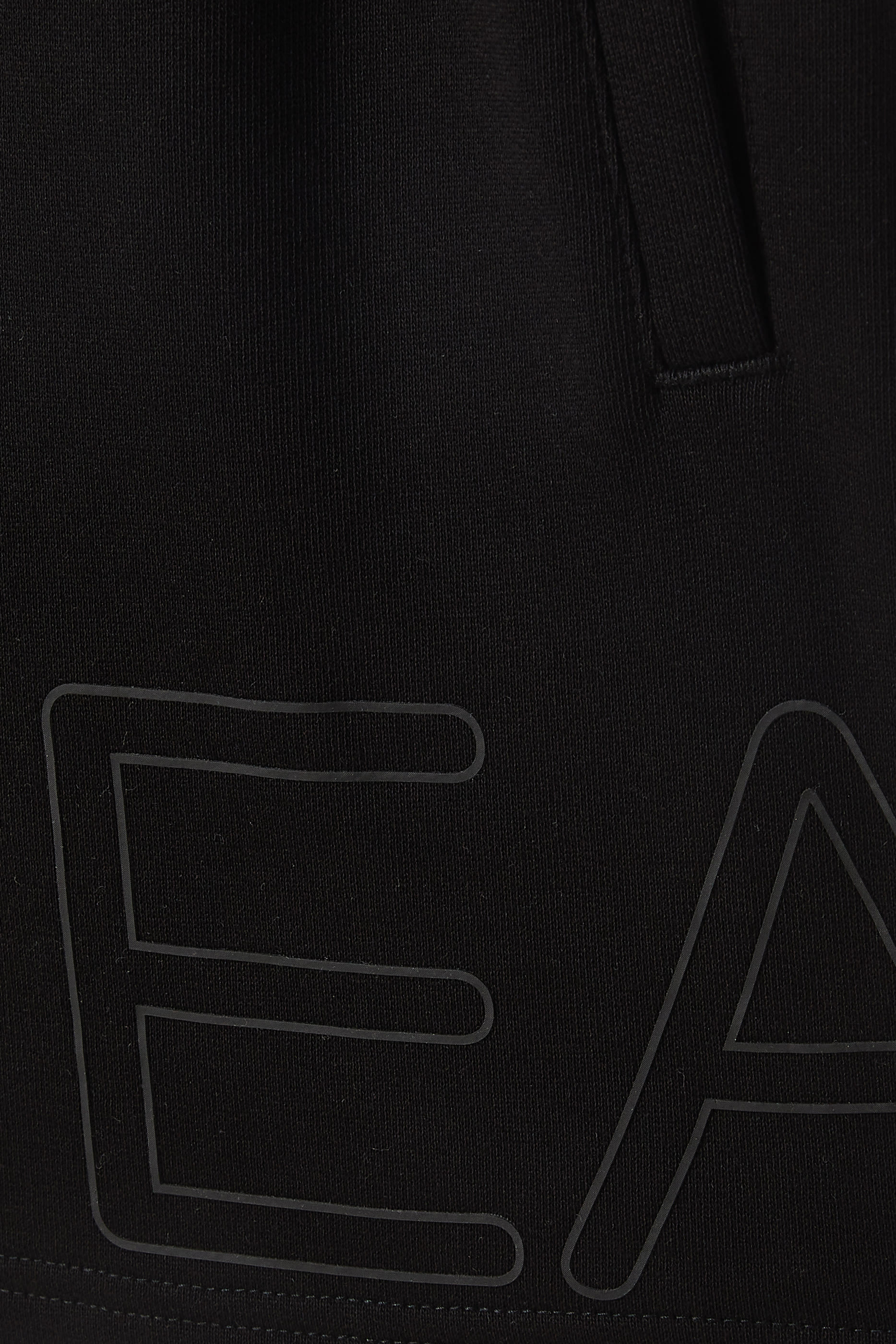 Kids EA7 Train Logo Series Shorts