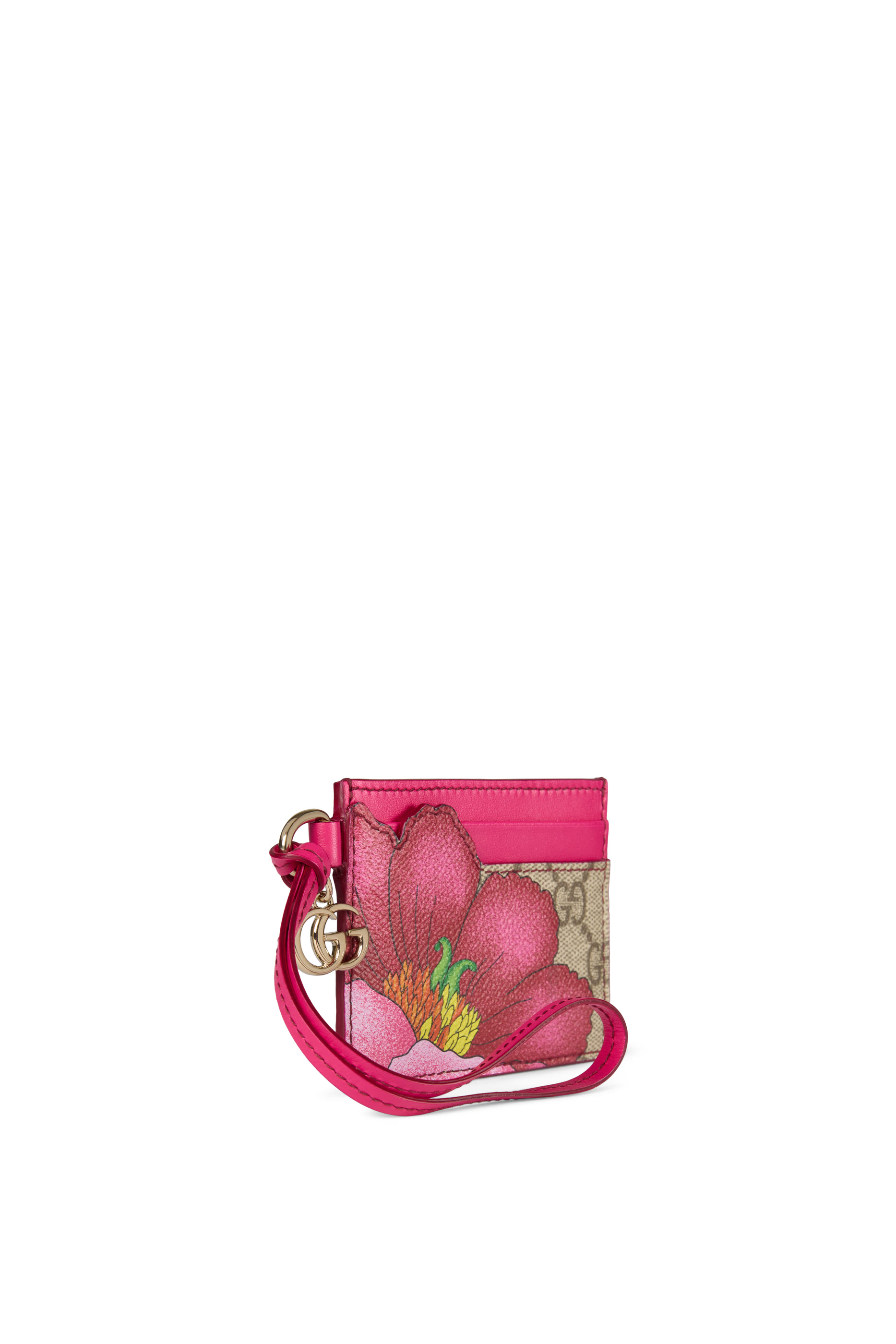 Double G Floral Card Case