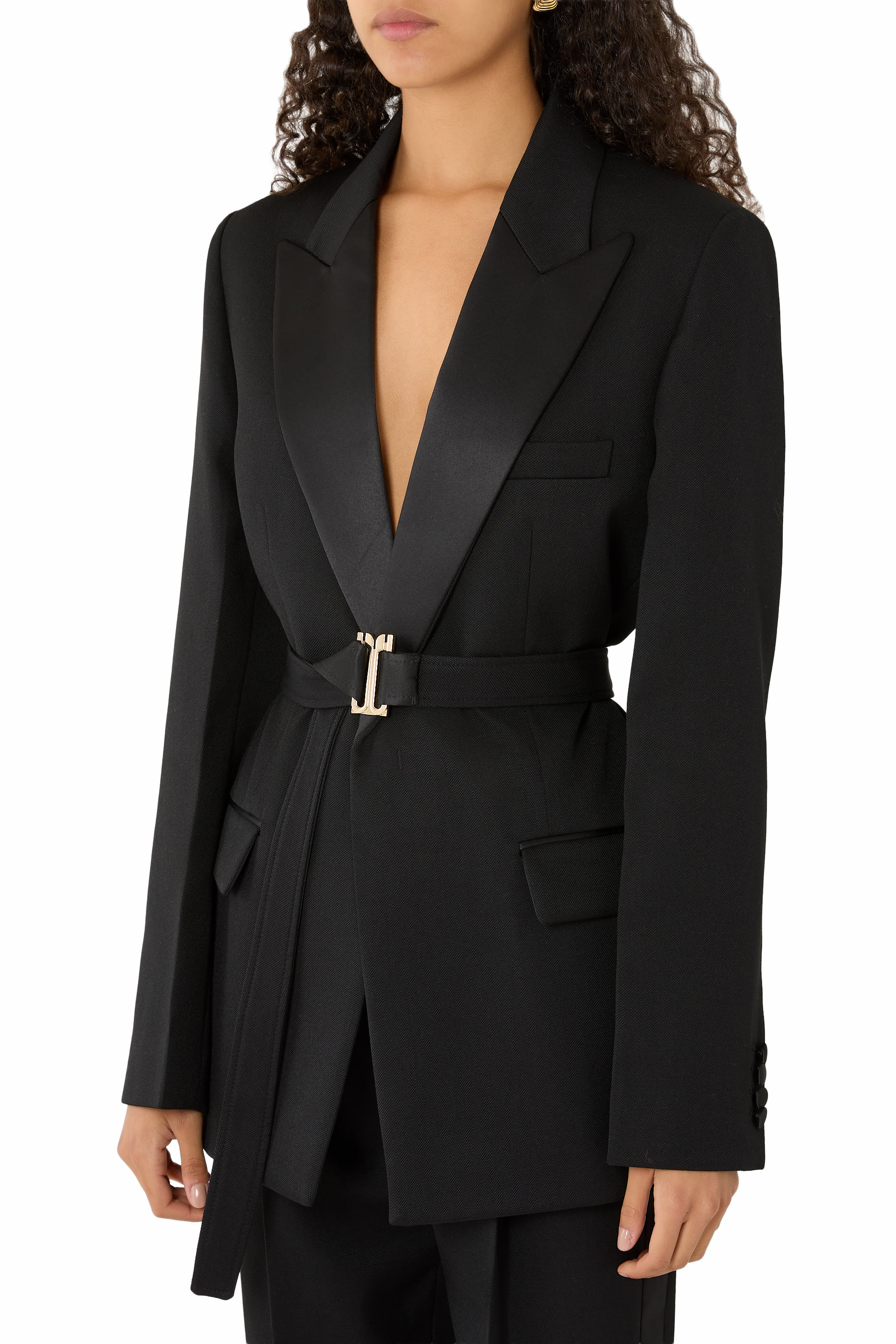 Belted Tailored Jacket