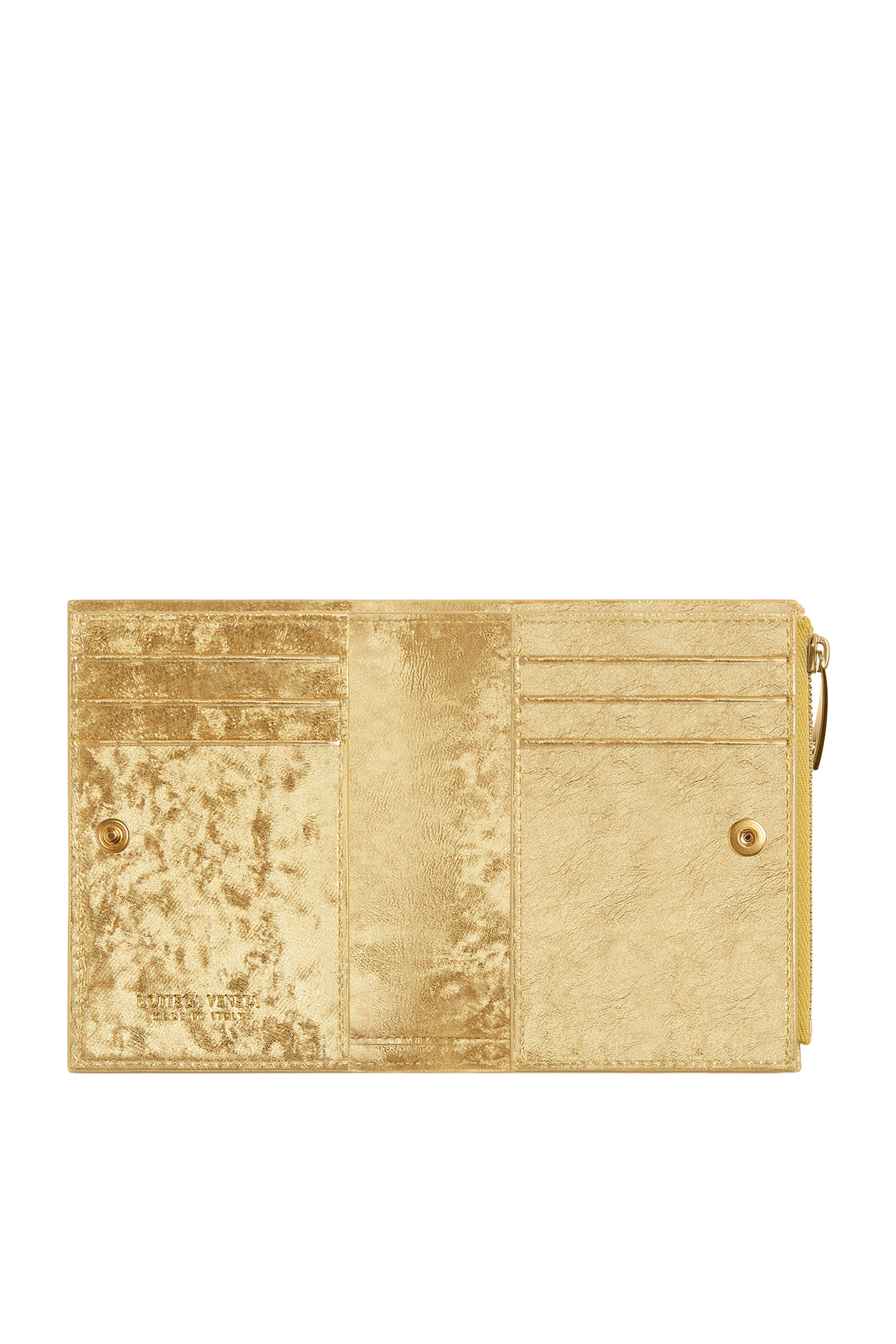 Intrecciato Small Bi-Fold Wallet