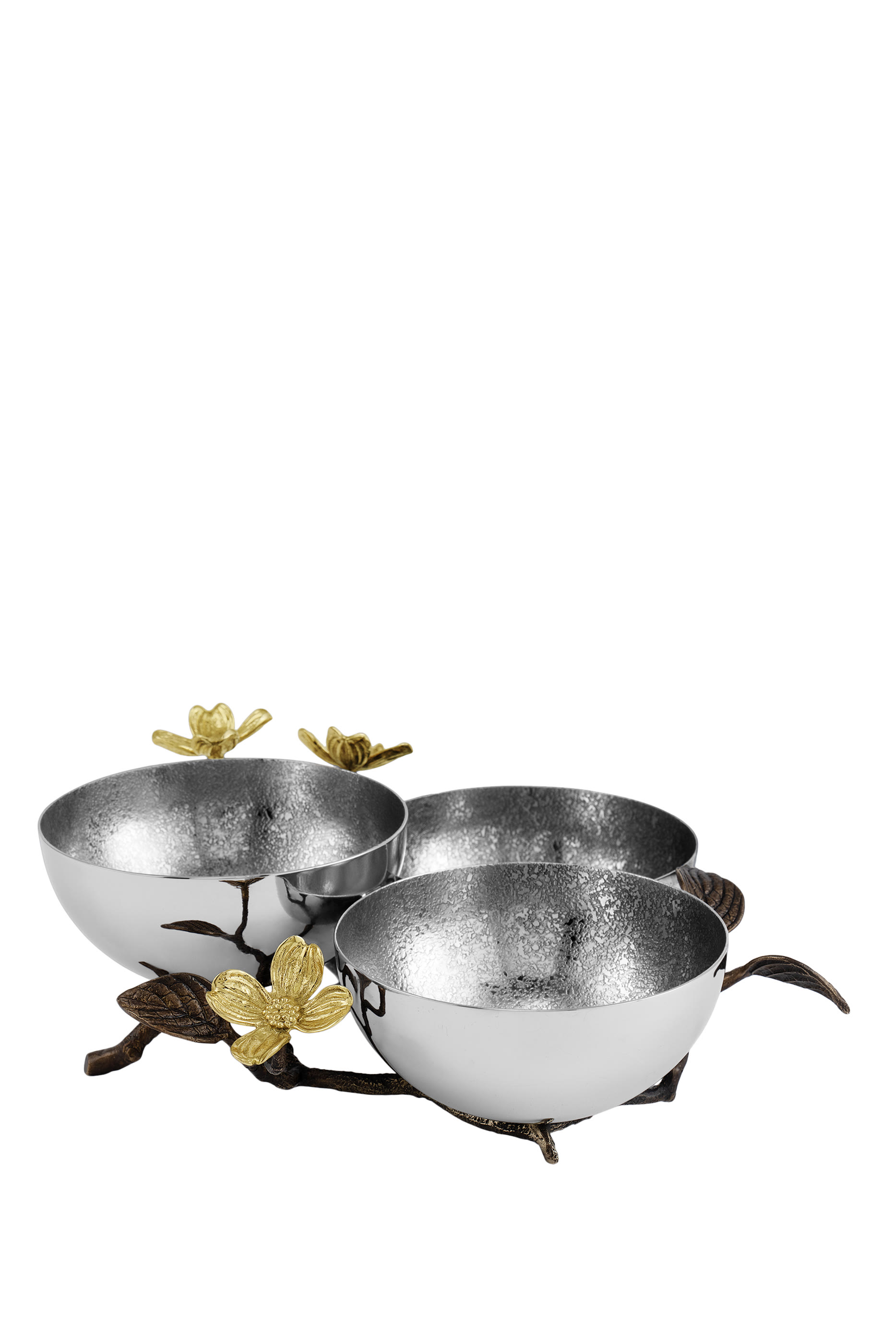 Dogwood Triple Bowl 