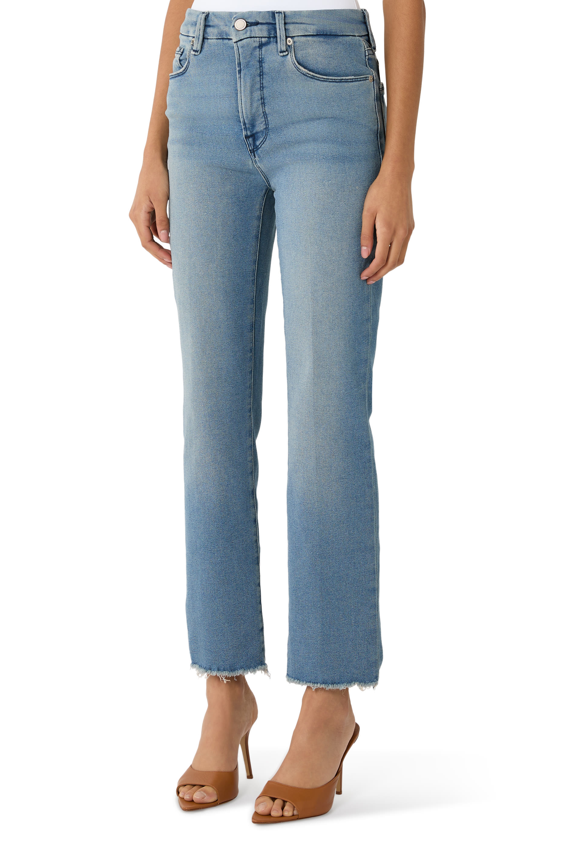 Always Fits Good Legs Straight Jeans