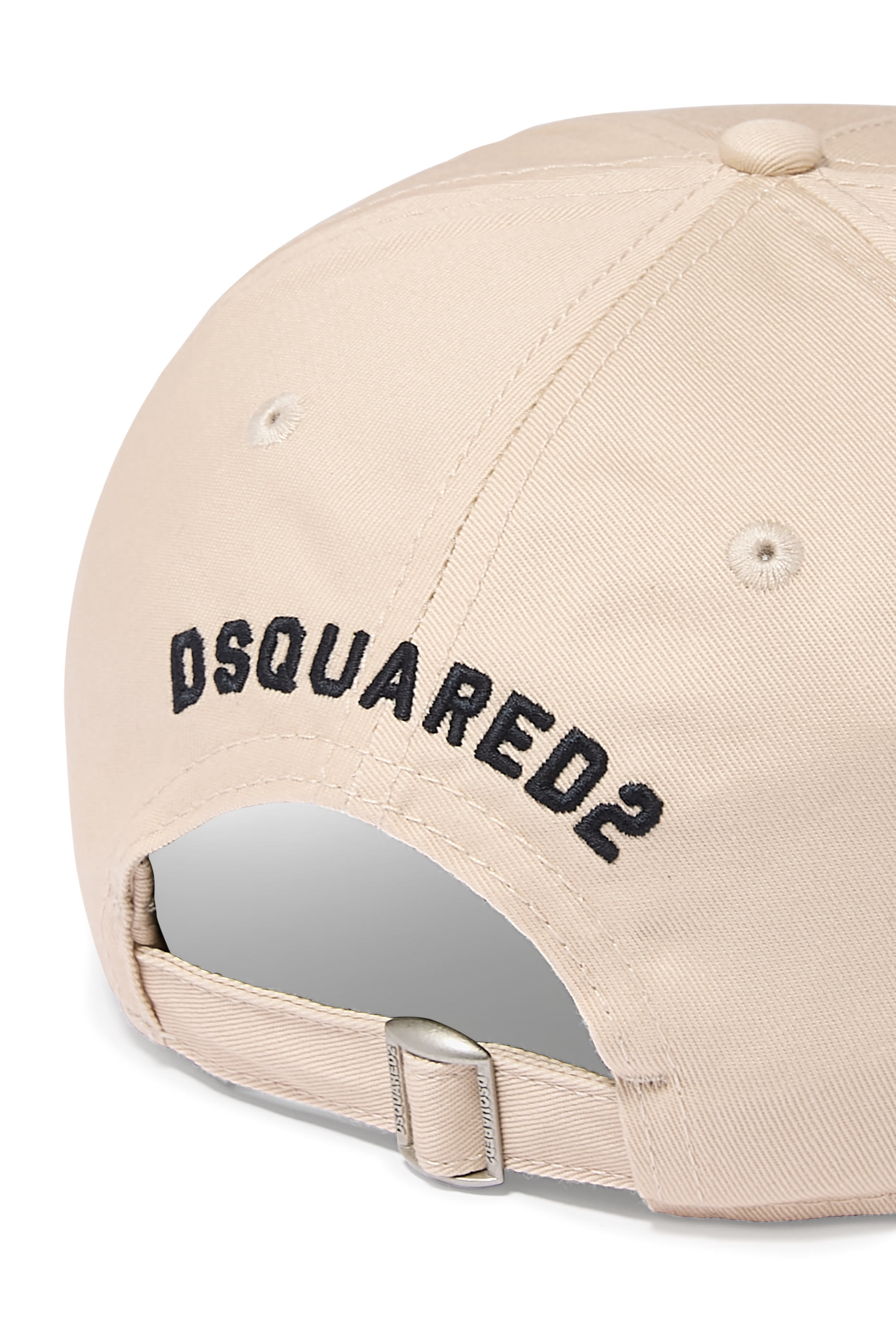 Text-Embroidered Baseball Cap