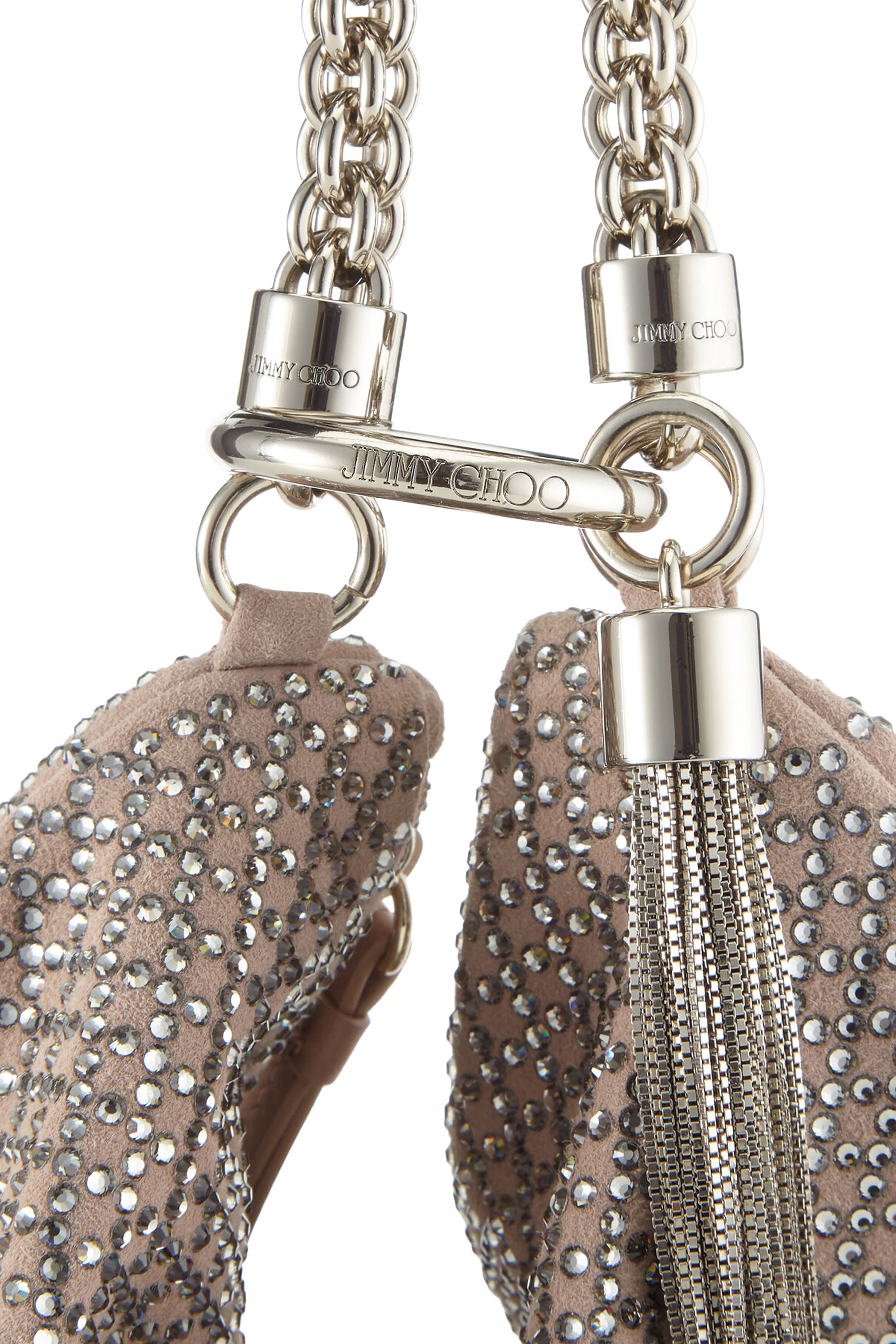 Callie Diamond Motif Suede Clutch Bag