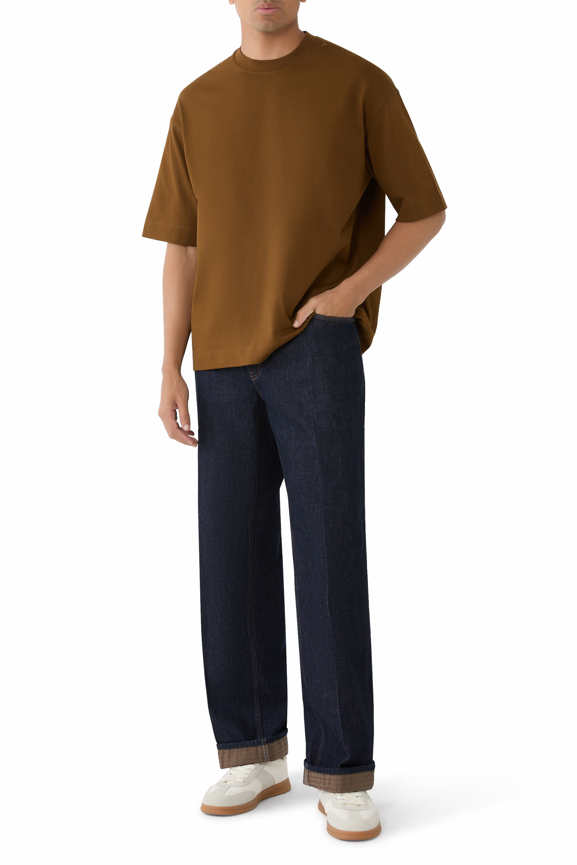 J76 Straight-Fit Stretch Comfort-Denim Jeans