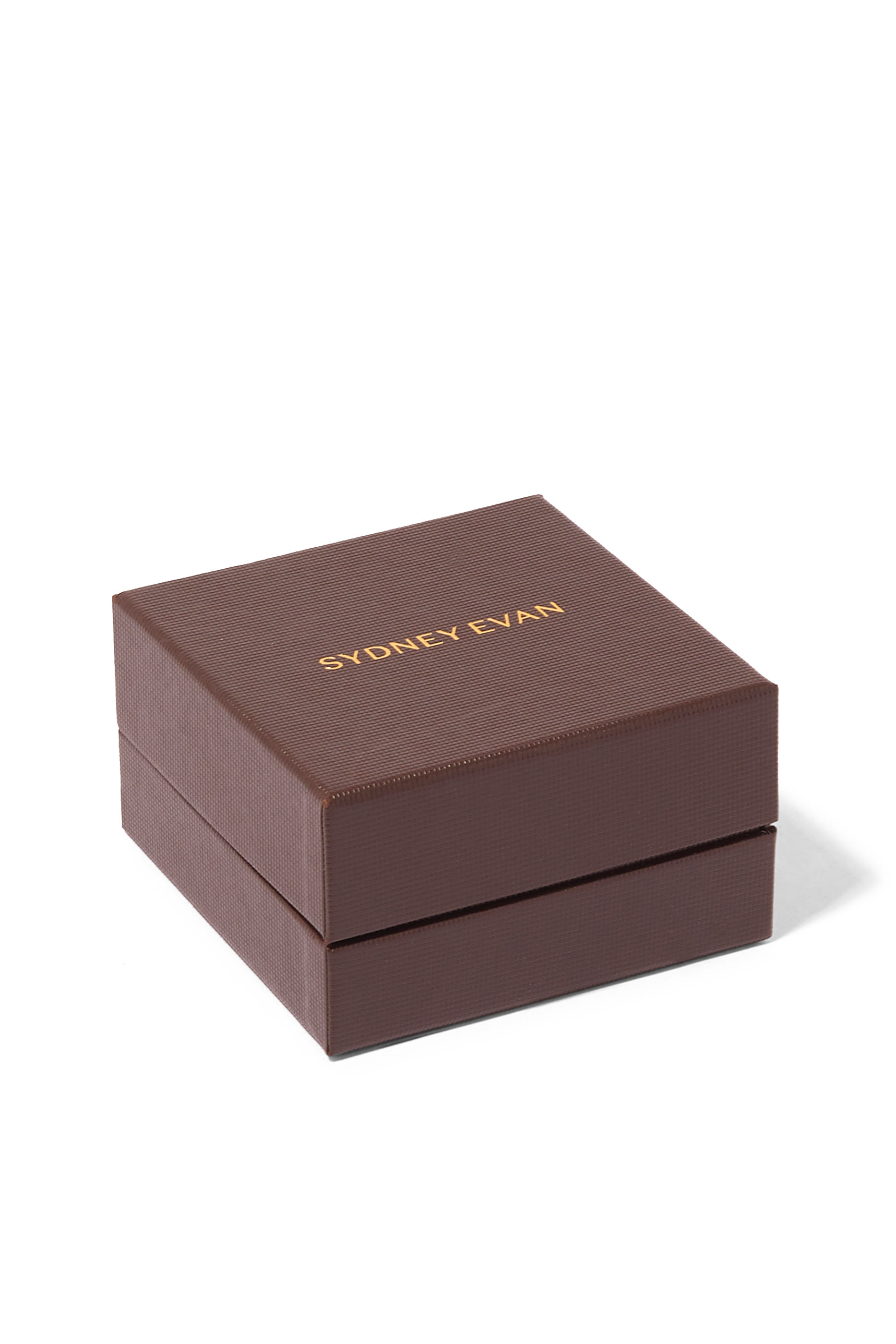 Mini Bezel Evil Eye Single Stud Earring, 14k Yellow Gold, Diamonds & Lapis Lazuli