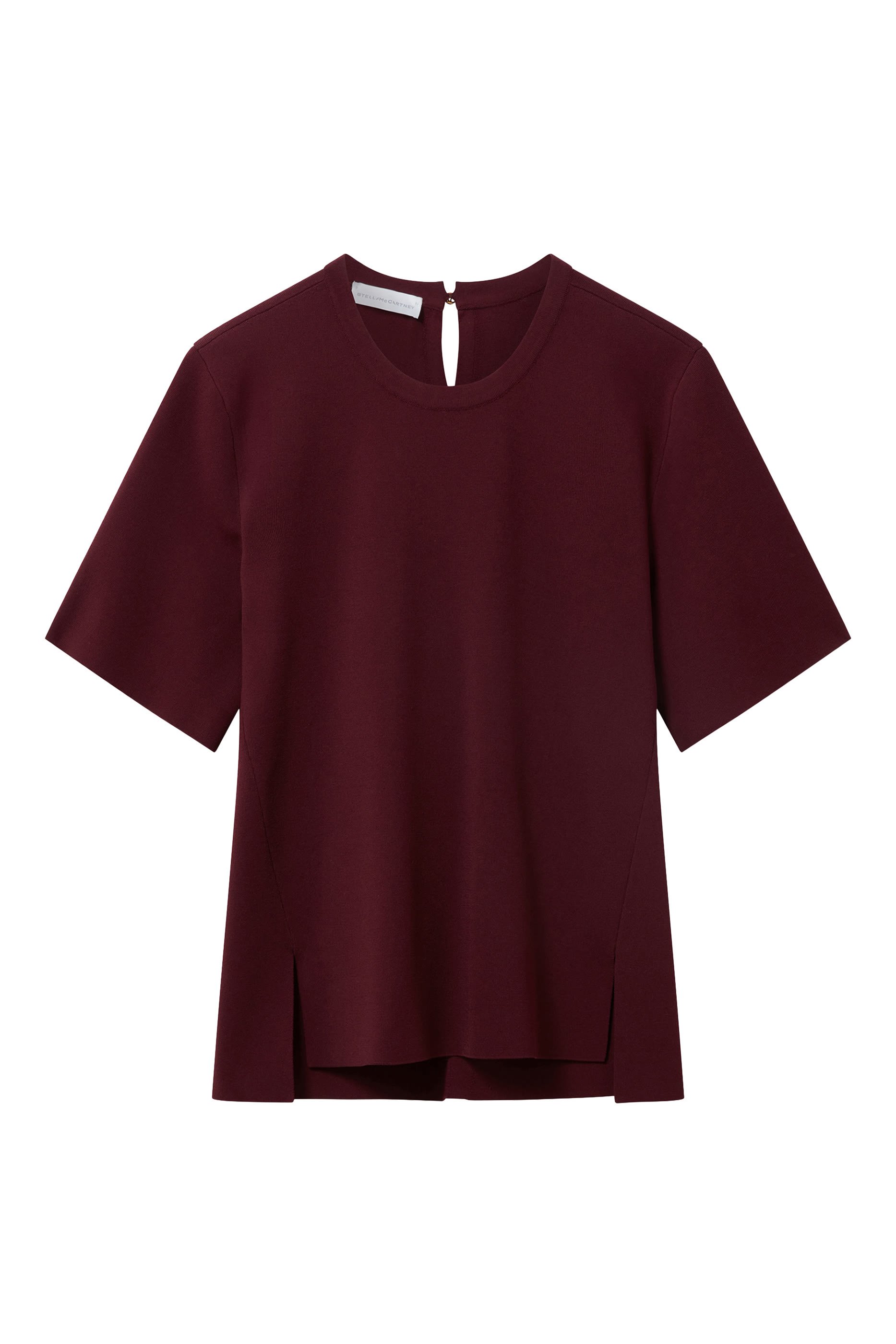 Compact Knit Short-Sleeve T-Shirt