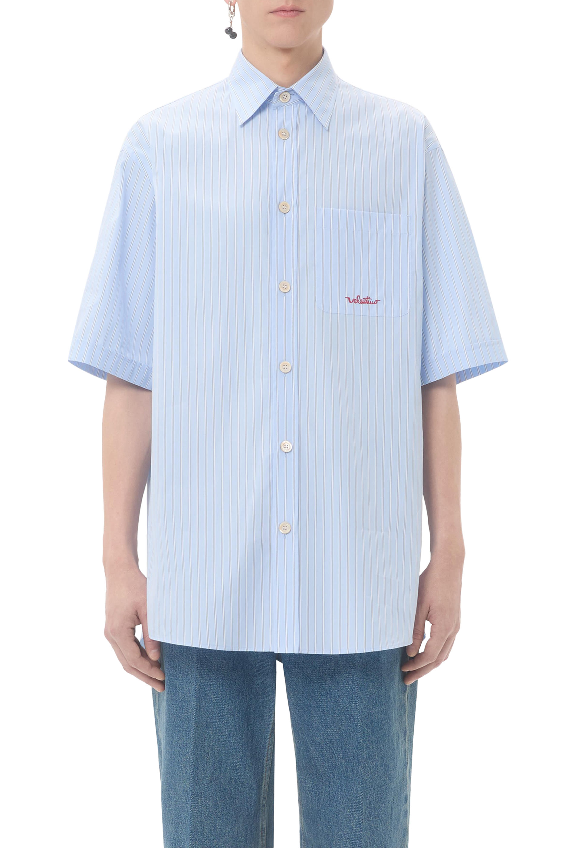 Embroidered Cotton Shirt