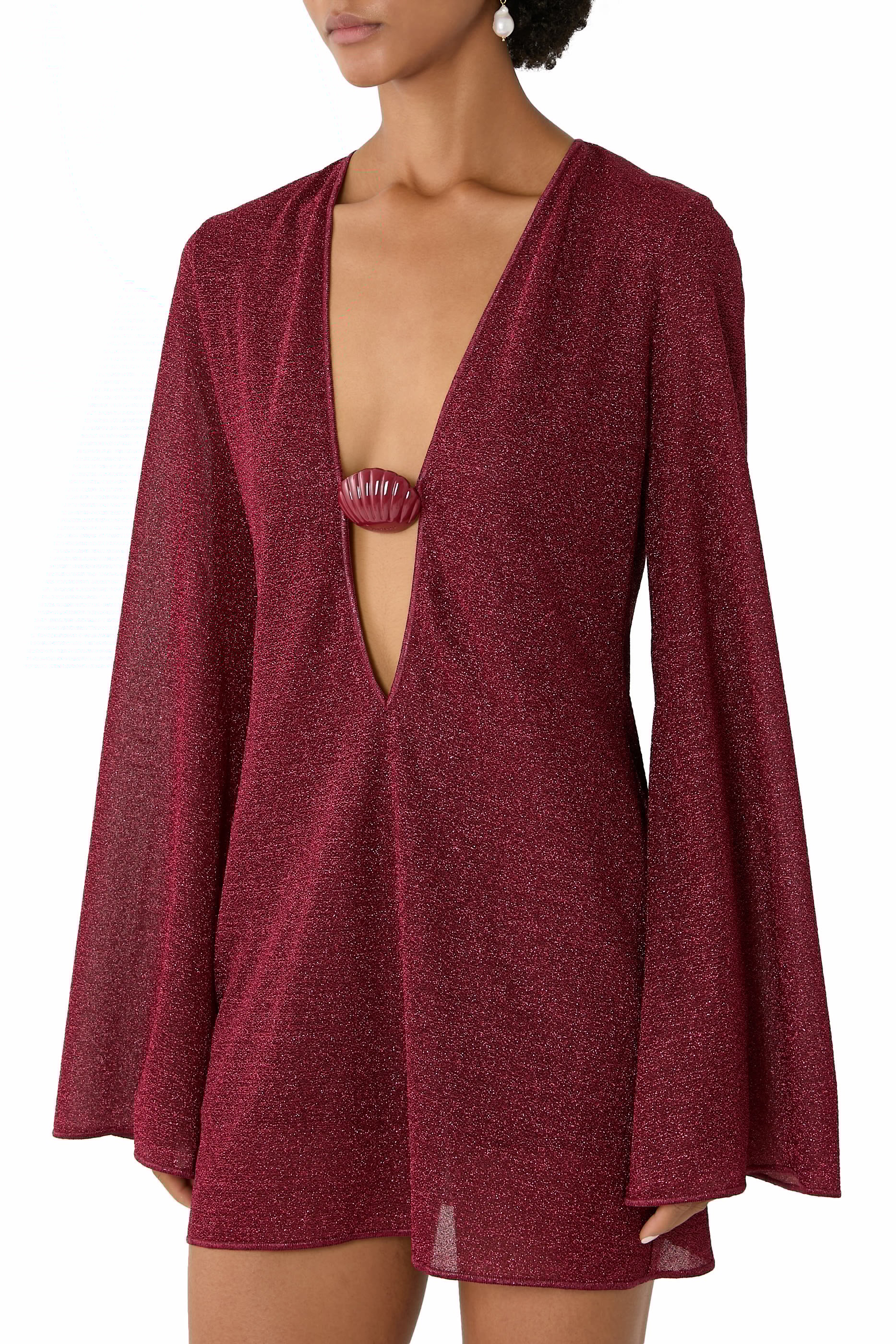  Lumiere Lurex Mini Dress