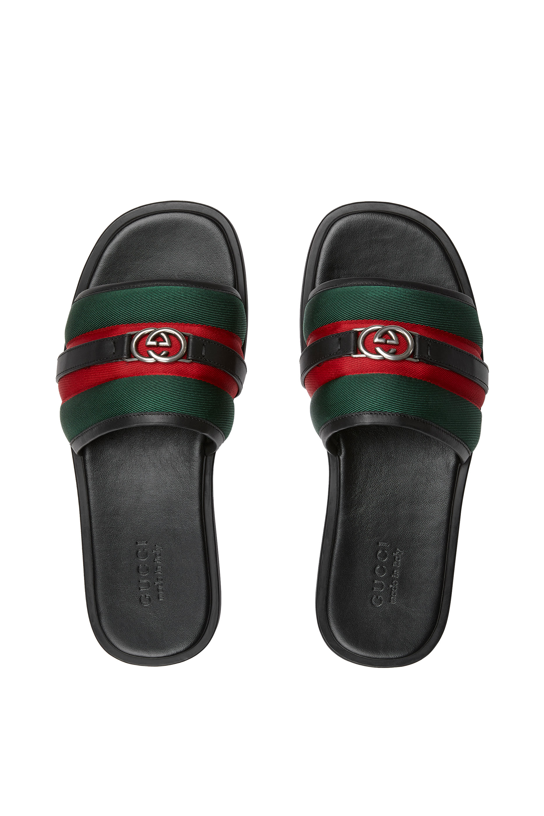 Interlocking G Slide Sandals