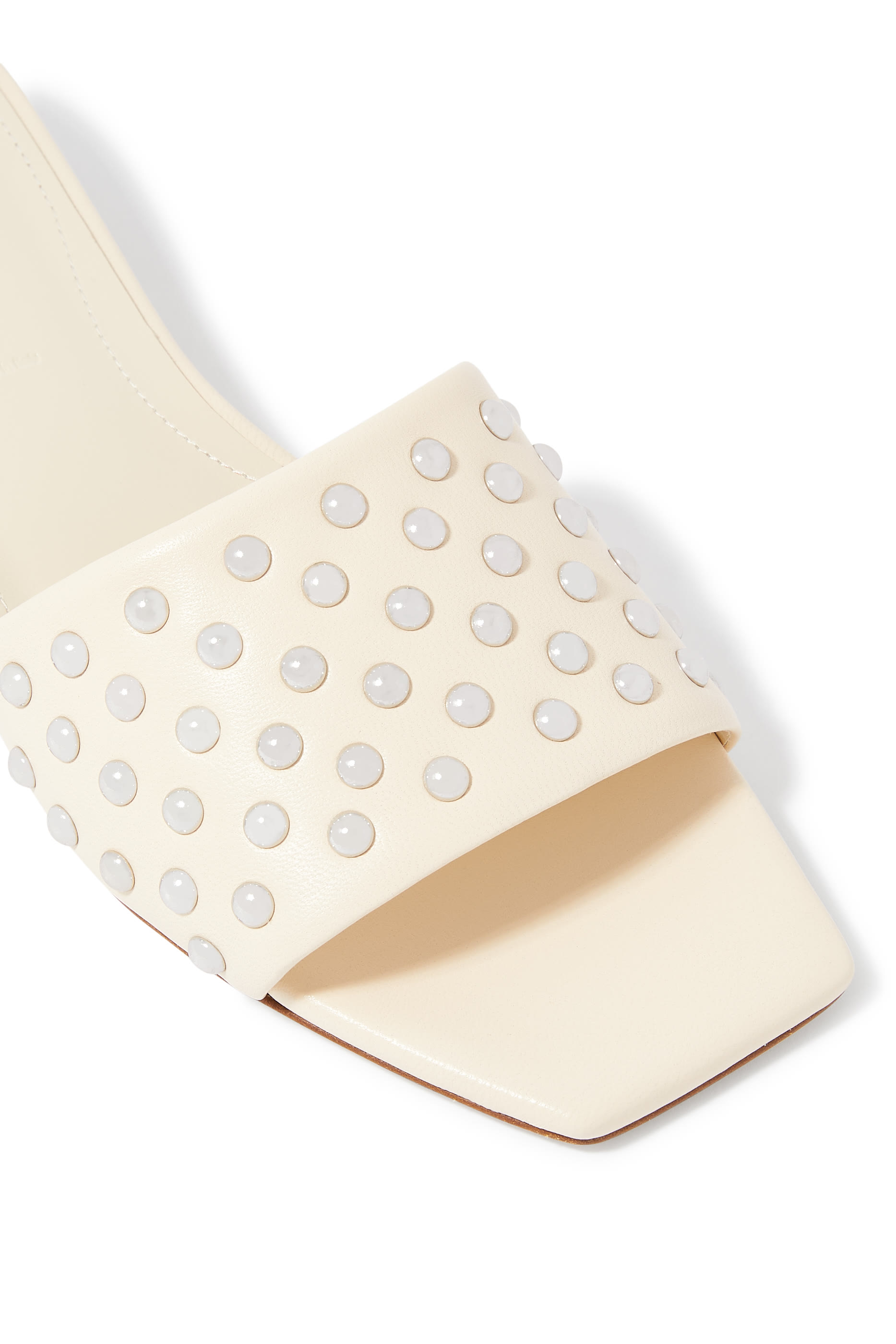 Anna Studded Nappa Leather Sandals