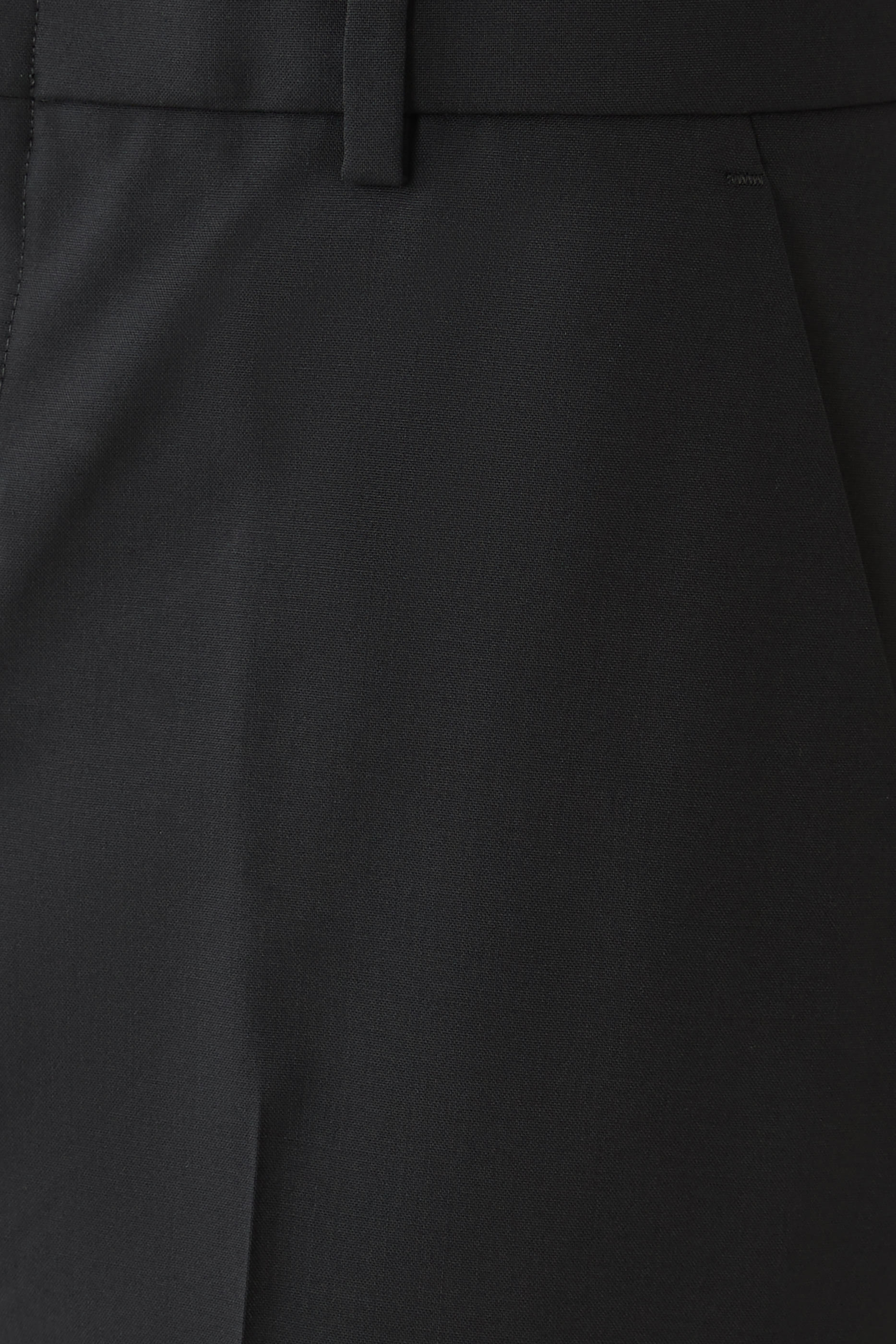 Light Wool Pants with Embroidery