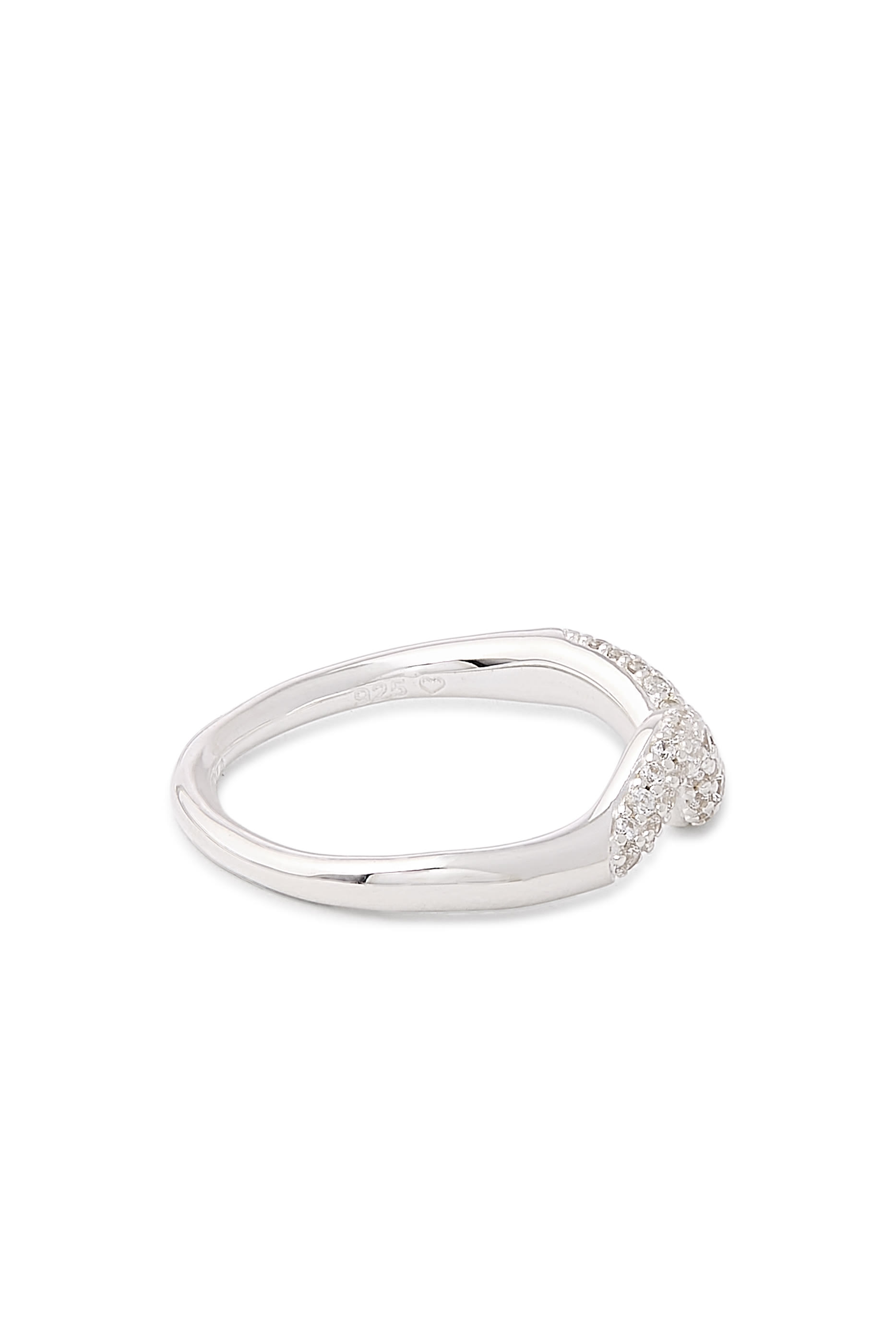  Molten Snow Stacking Ring