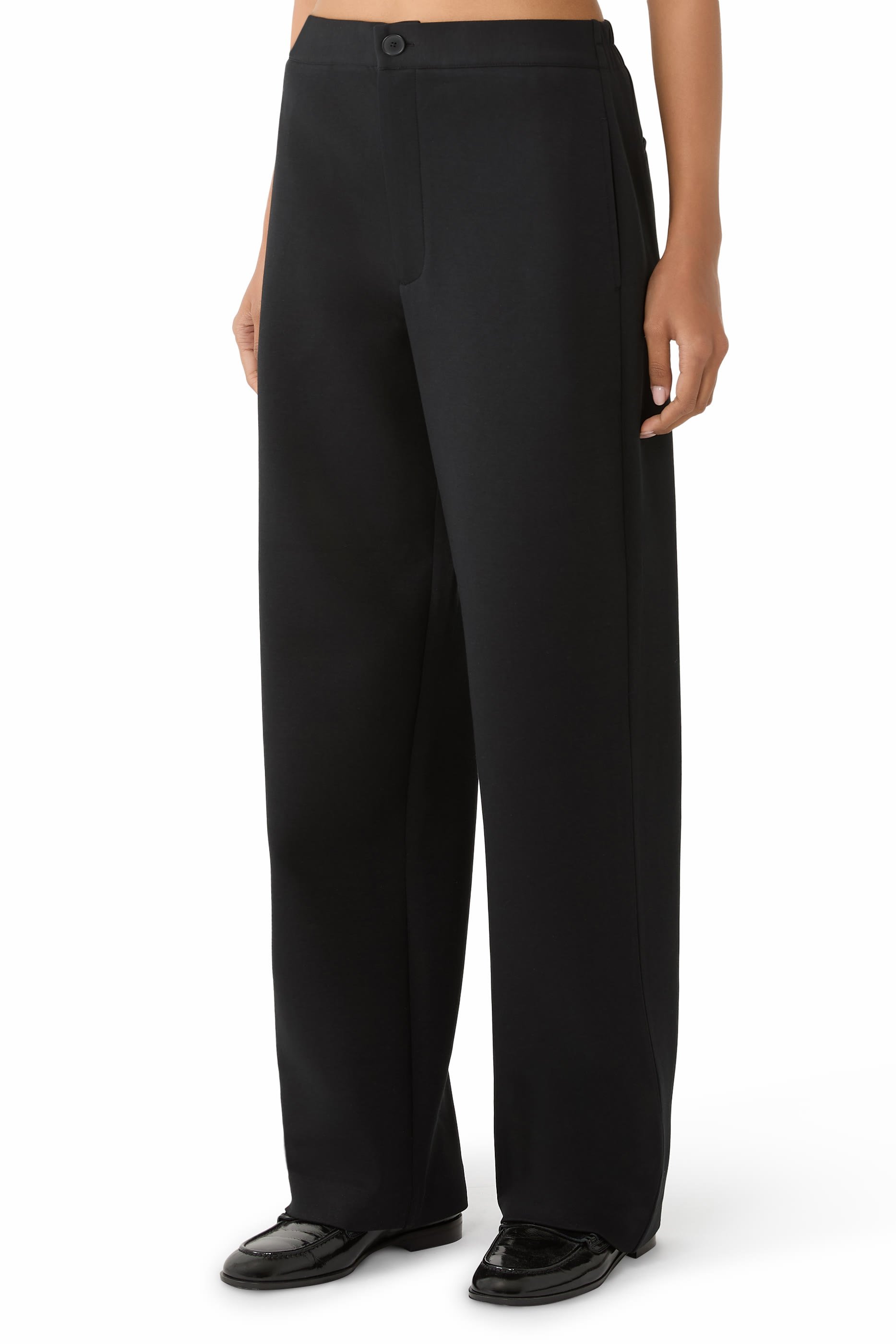 Cotton-Blend Trousers 