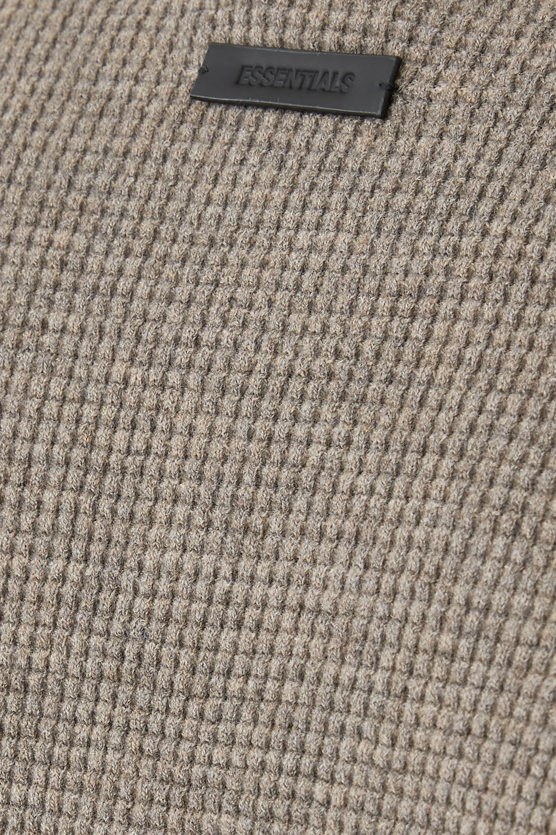 Waffle Crewneck 90s Sweater 