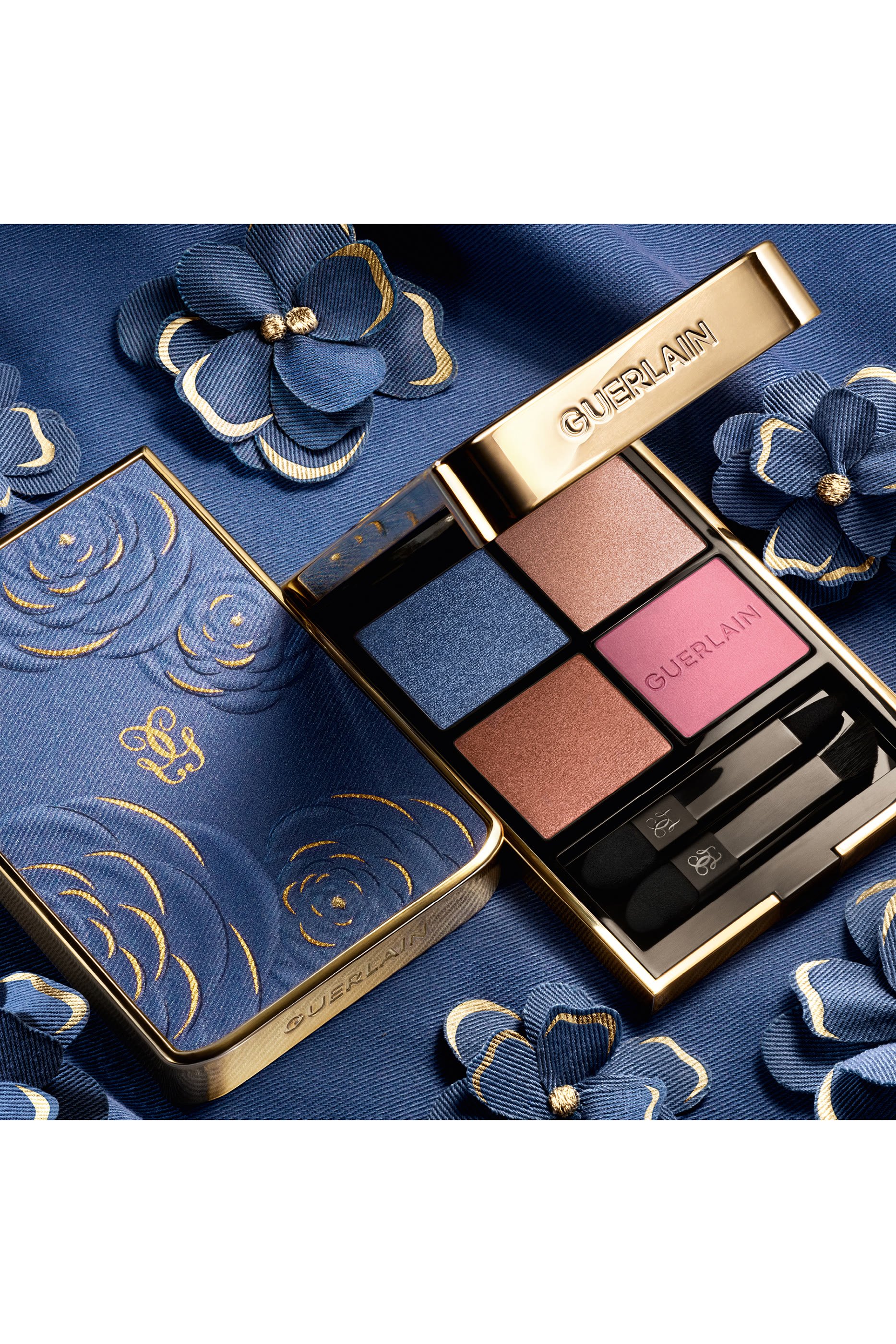 Ombres G Denim Blossom Eyeshadow Quad 