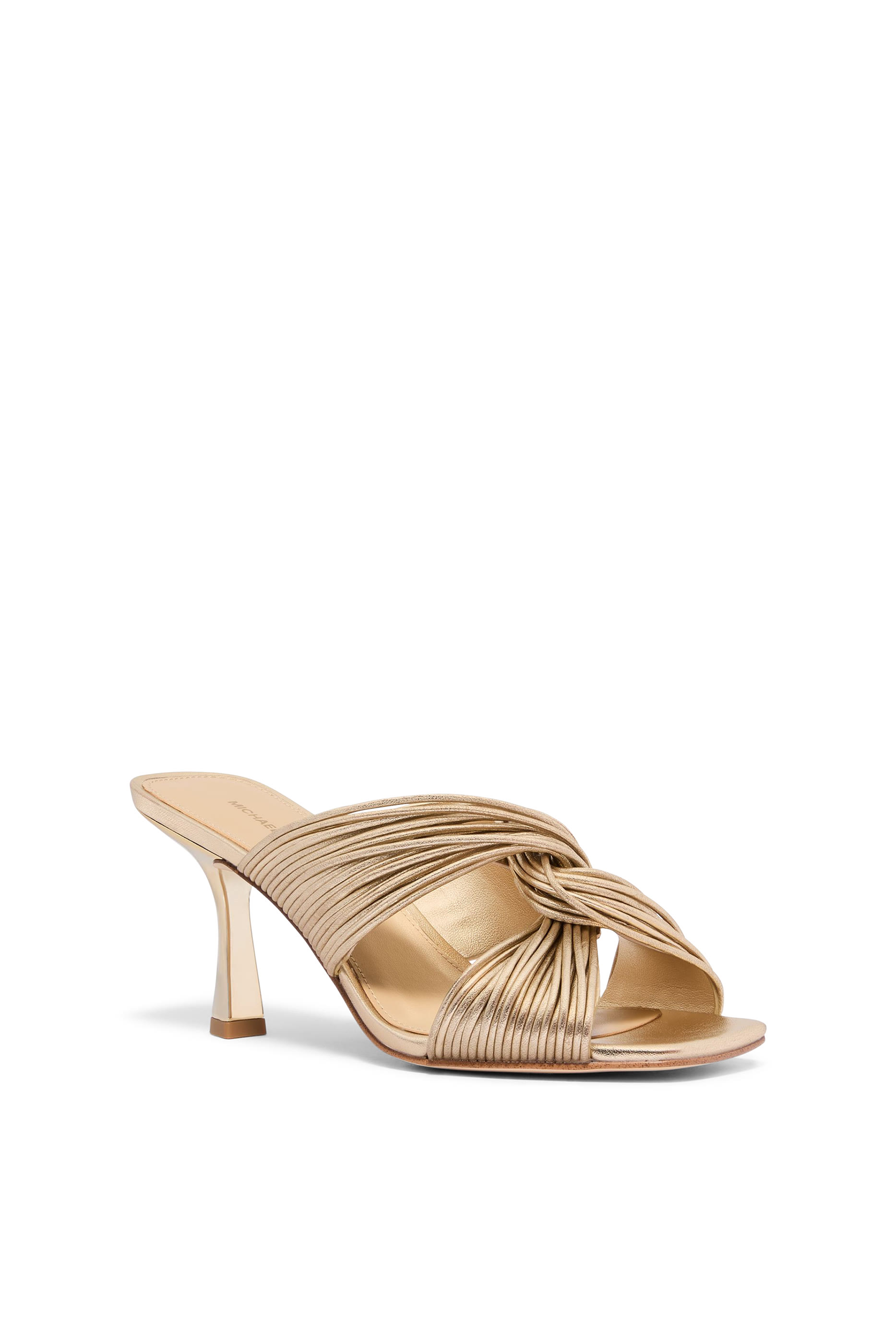 Alessia 76 Metallic Mule Sandals