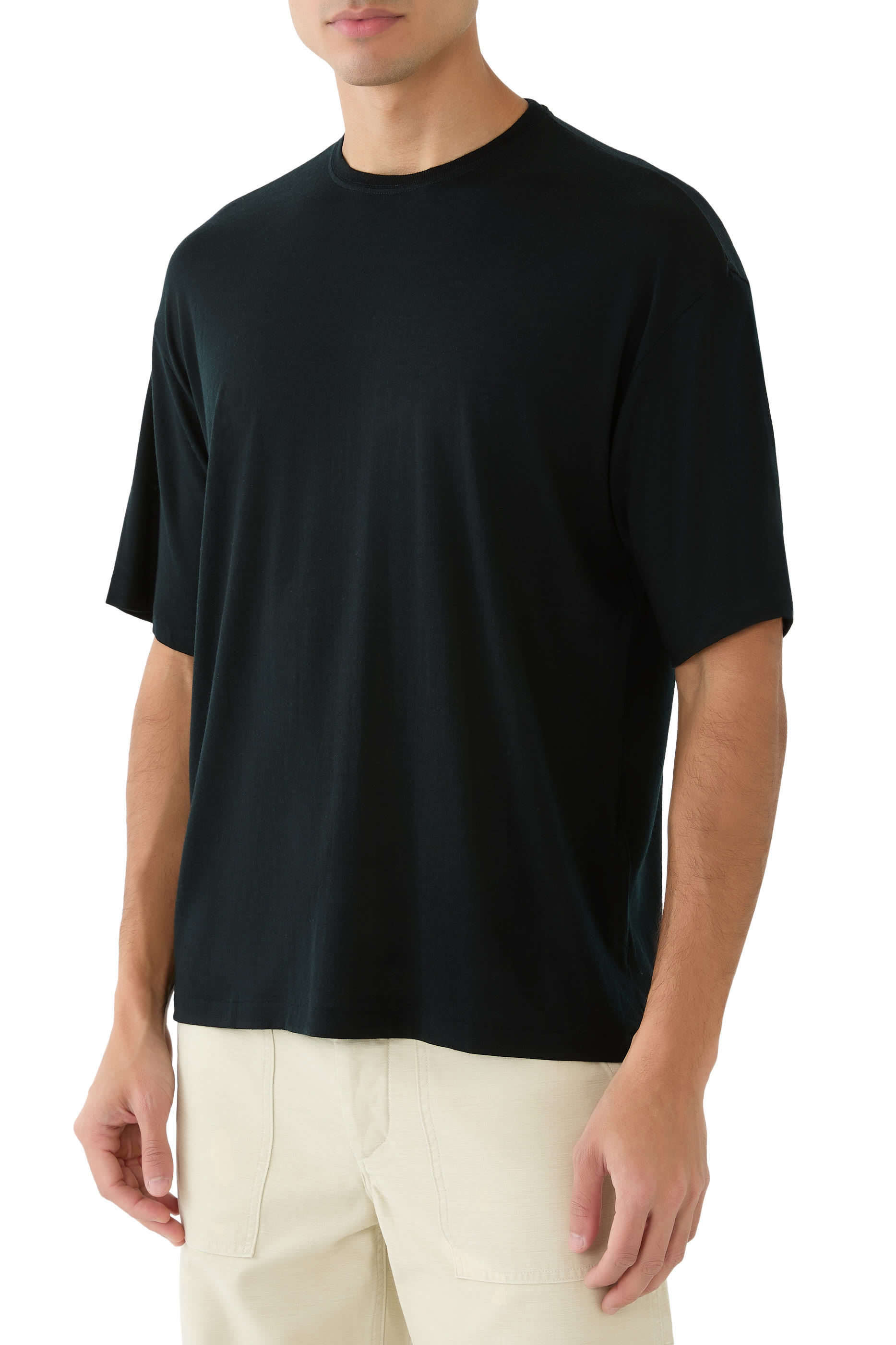Wool Soft Jersey T-Shirt
