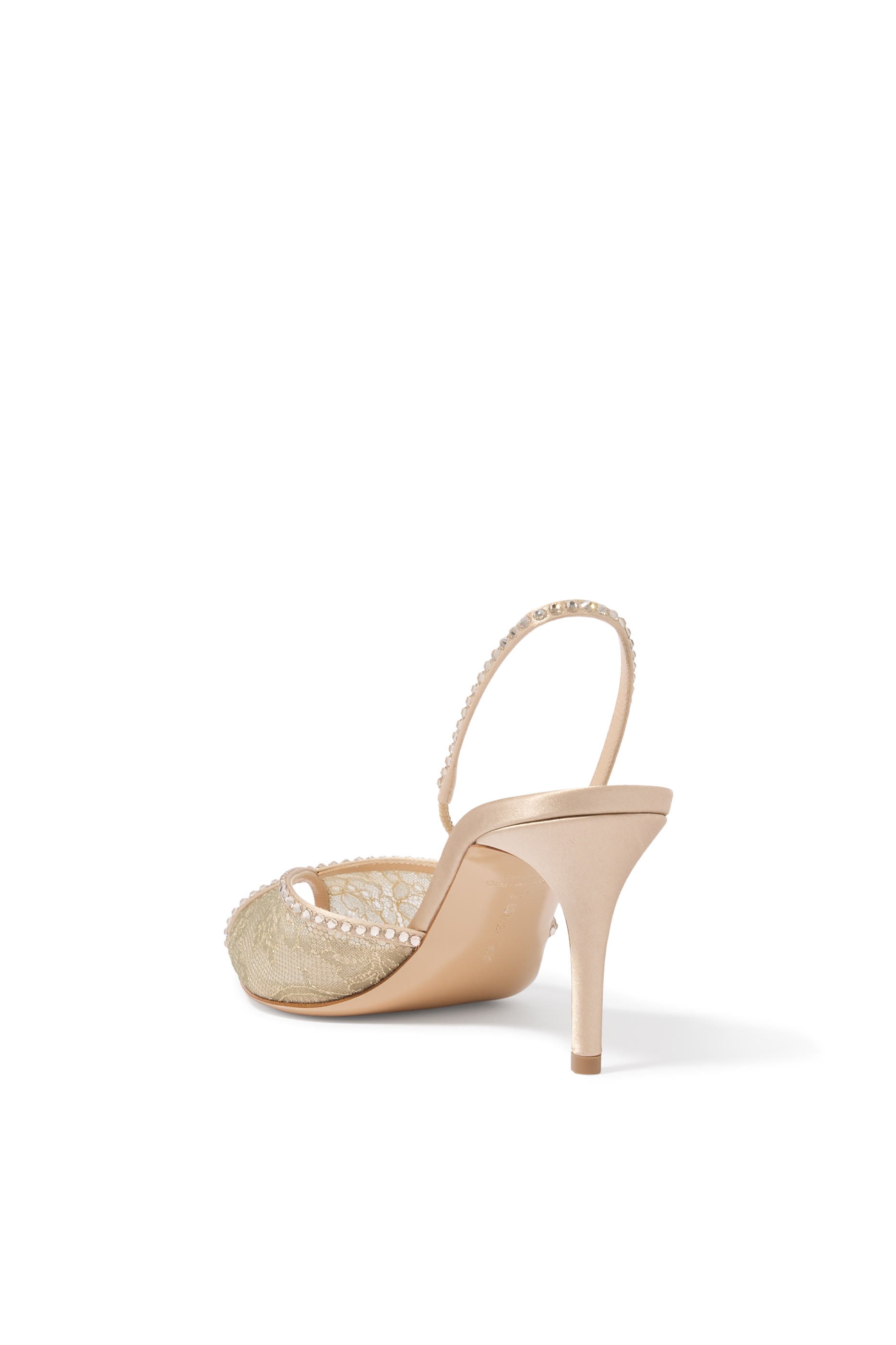 Katy Sling 75 Lace Heels