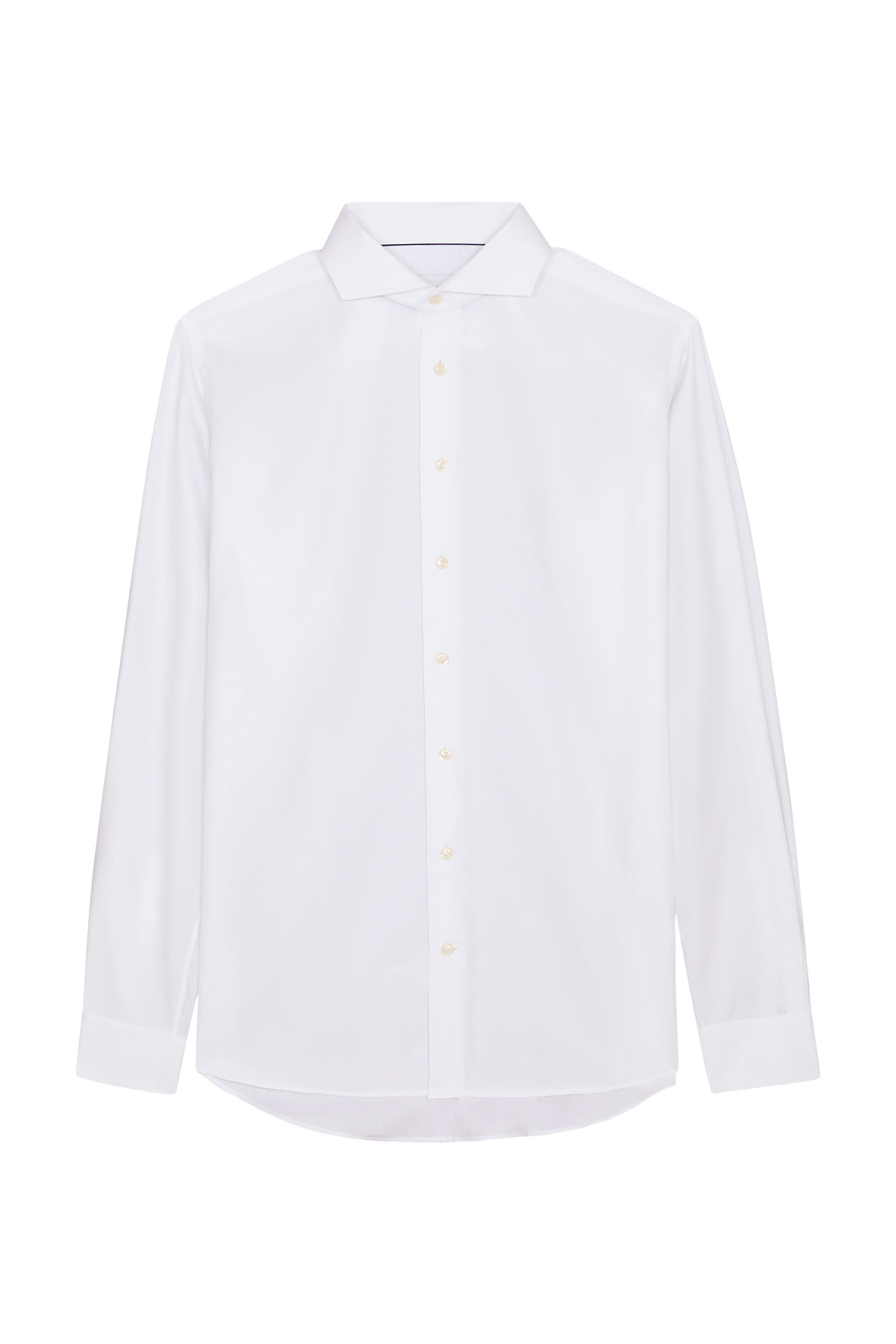 Semi Solid Signature Dobby Shirt