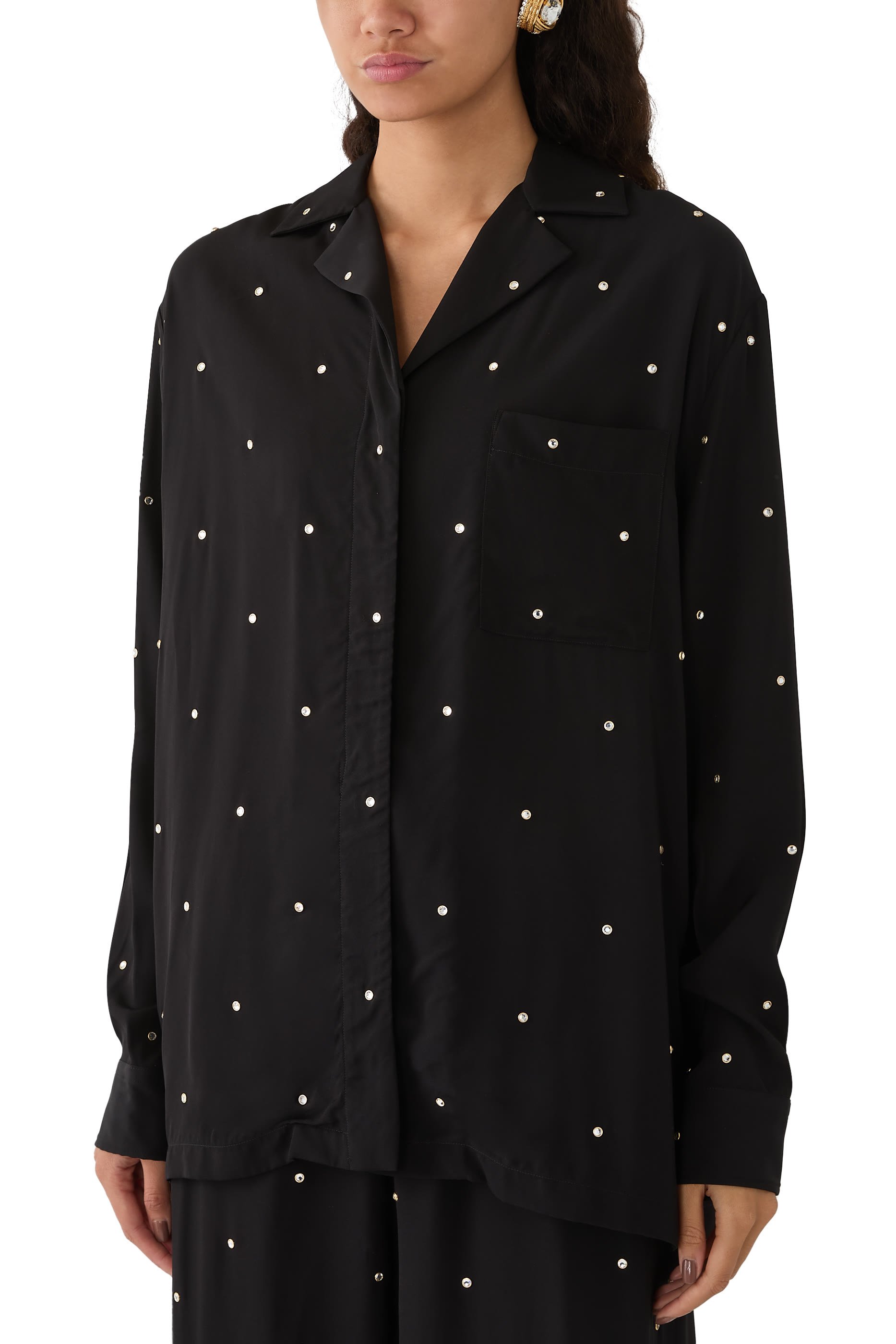 Crystal Oversized Shirt