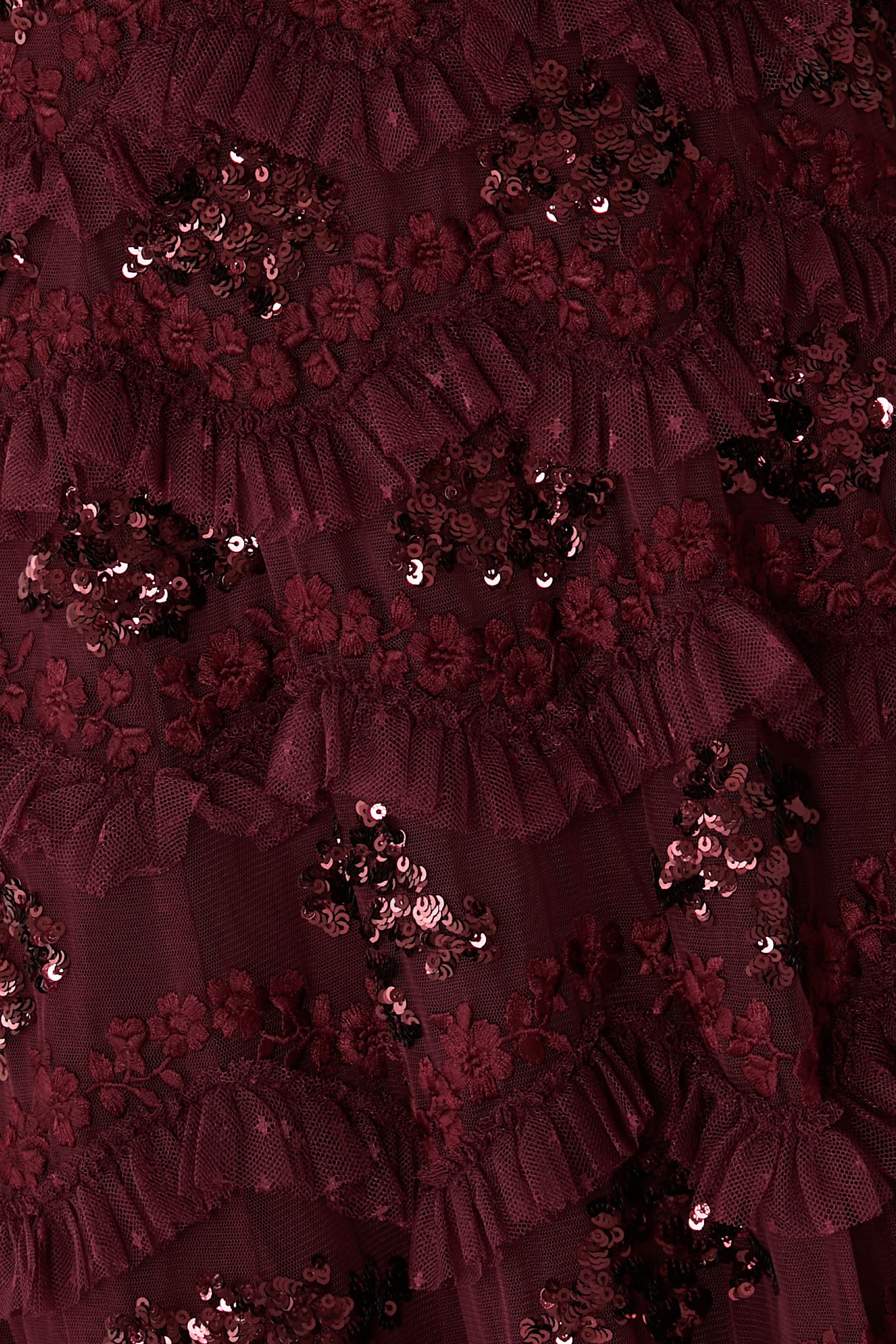 Daisy Wave Ankle Gown