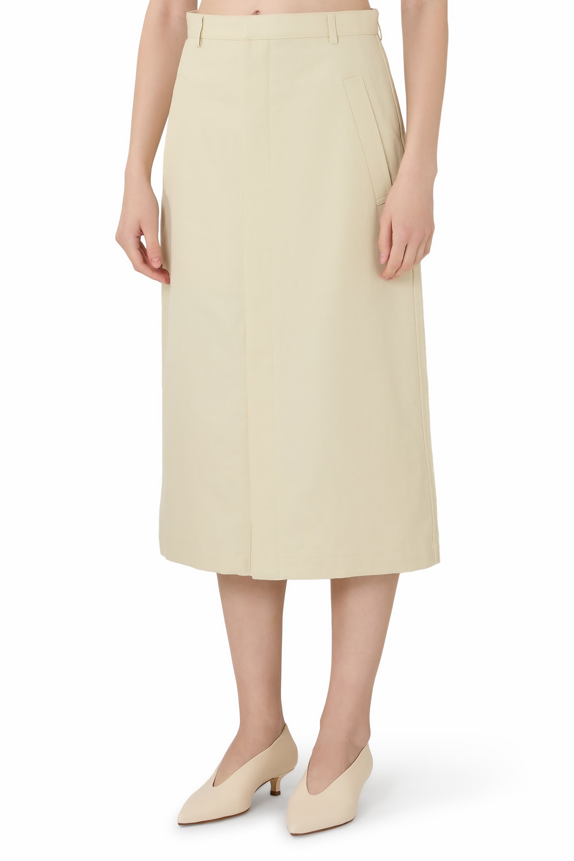 Wool Cotton Linen Ox Skirt