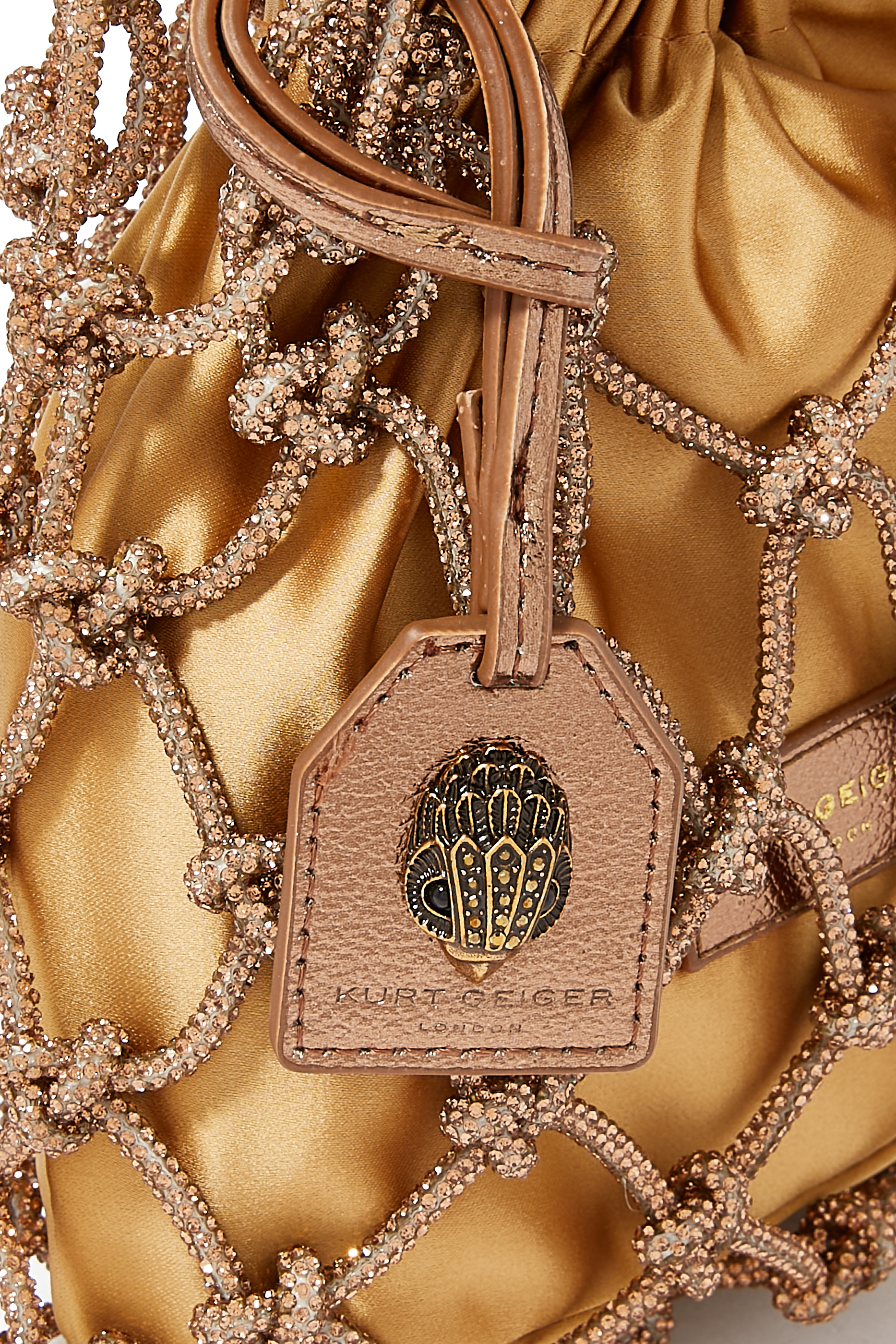 Small Crystal Macram&eacute; Bag