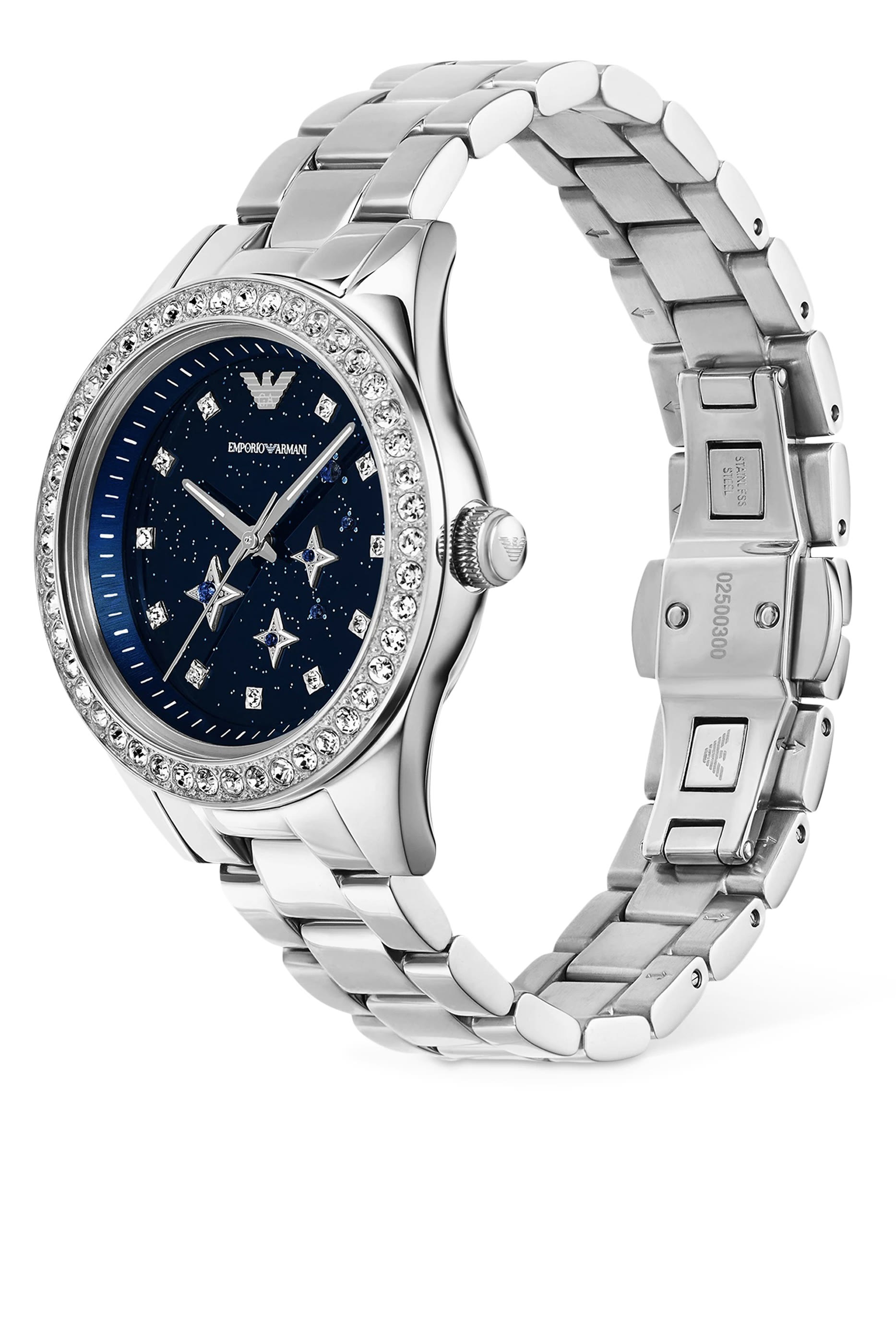 Leo Staineless Steel Watch 