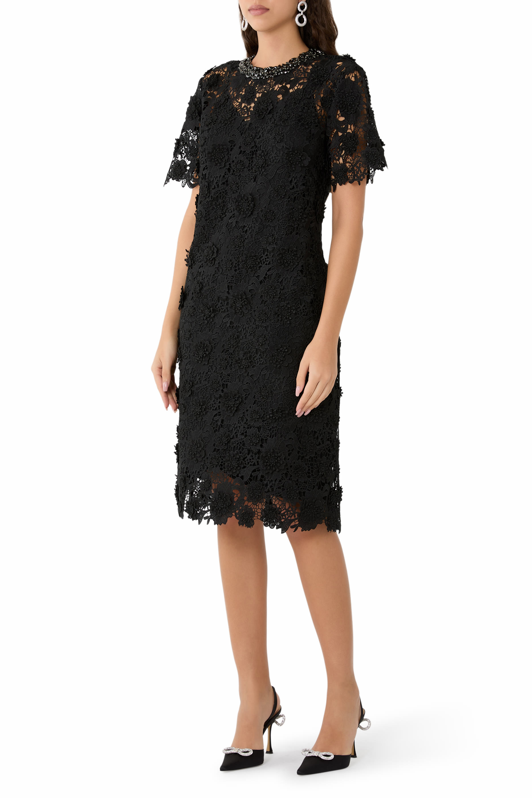Sheridan Lace Midi Dress