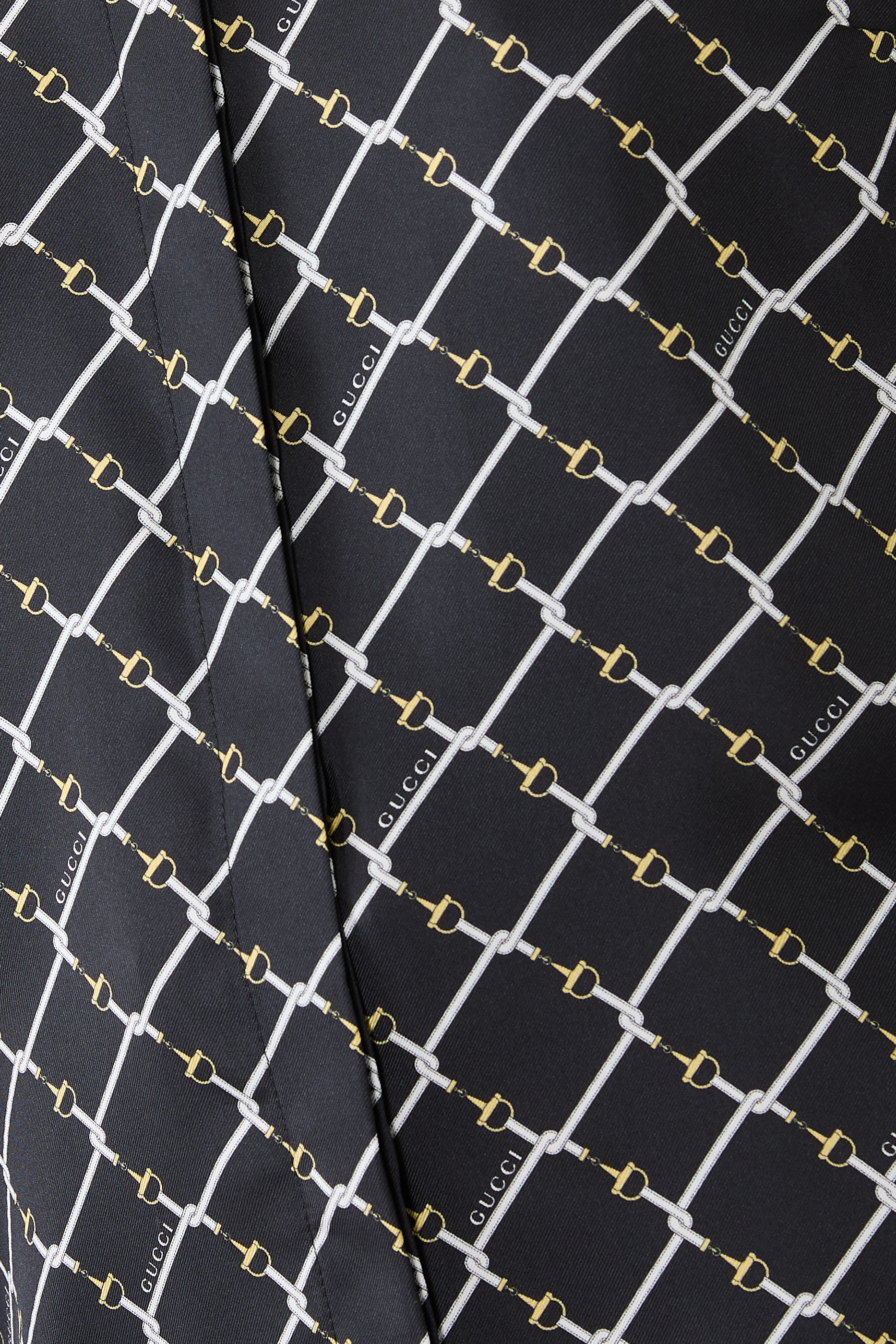 Printed Silk Twill Shirt 